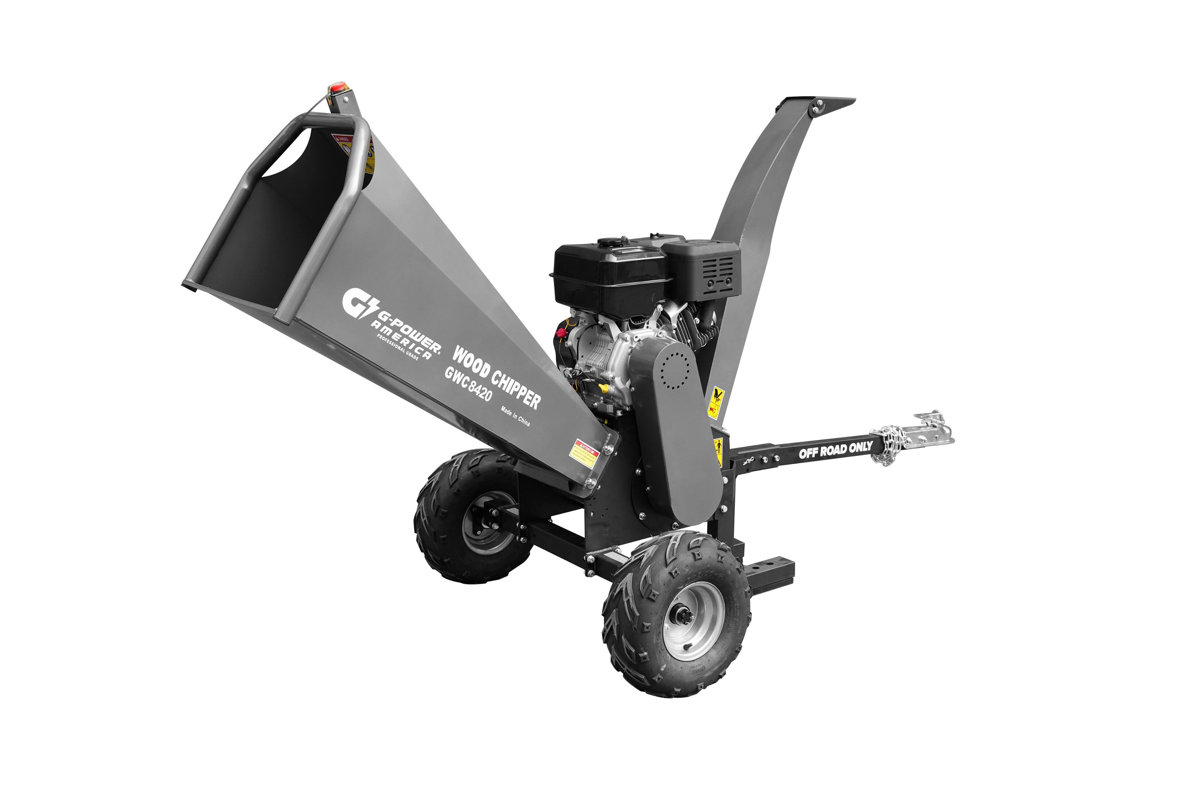GY A G-POWER WOOD CHIPPER GWC8420 Made in China | OFF ROAD ONLY