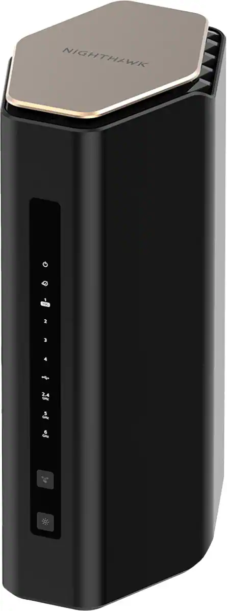 NETGEAR Nighthawk BE18000 Tri Band Wi Fi 7 Router Black RS600-100NAS ...