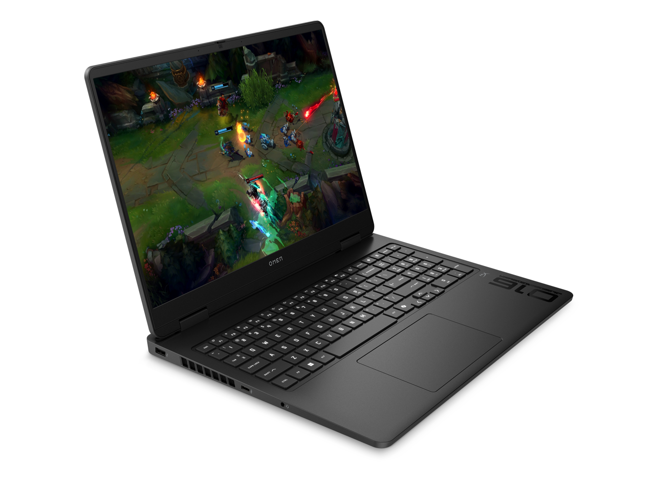 Alt View 1. HP - HP OMEN 16" Gaming Laptop, Intel Core 7 240H, RTX 5060, 16GB DDR5, 1TB SSD, Windows 11 (B9LL3UAR#ABL).