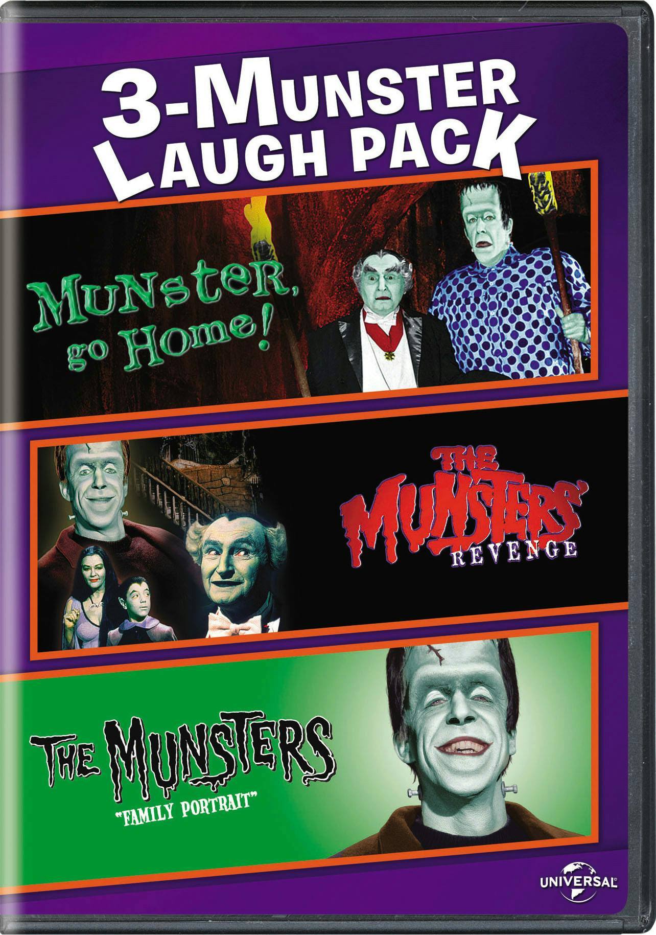 Front. Munster, Go Home!/The Munsters' Revenge/The Munsters:... (DVD Set) [DVD].
