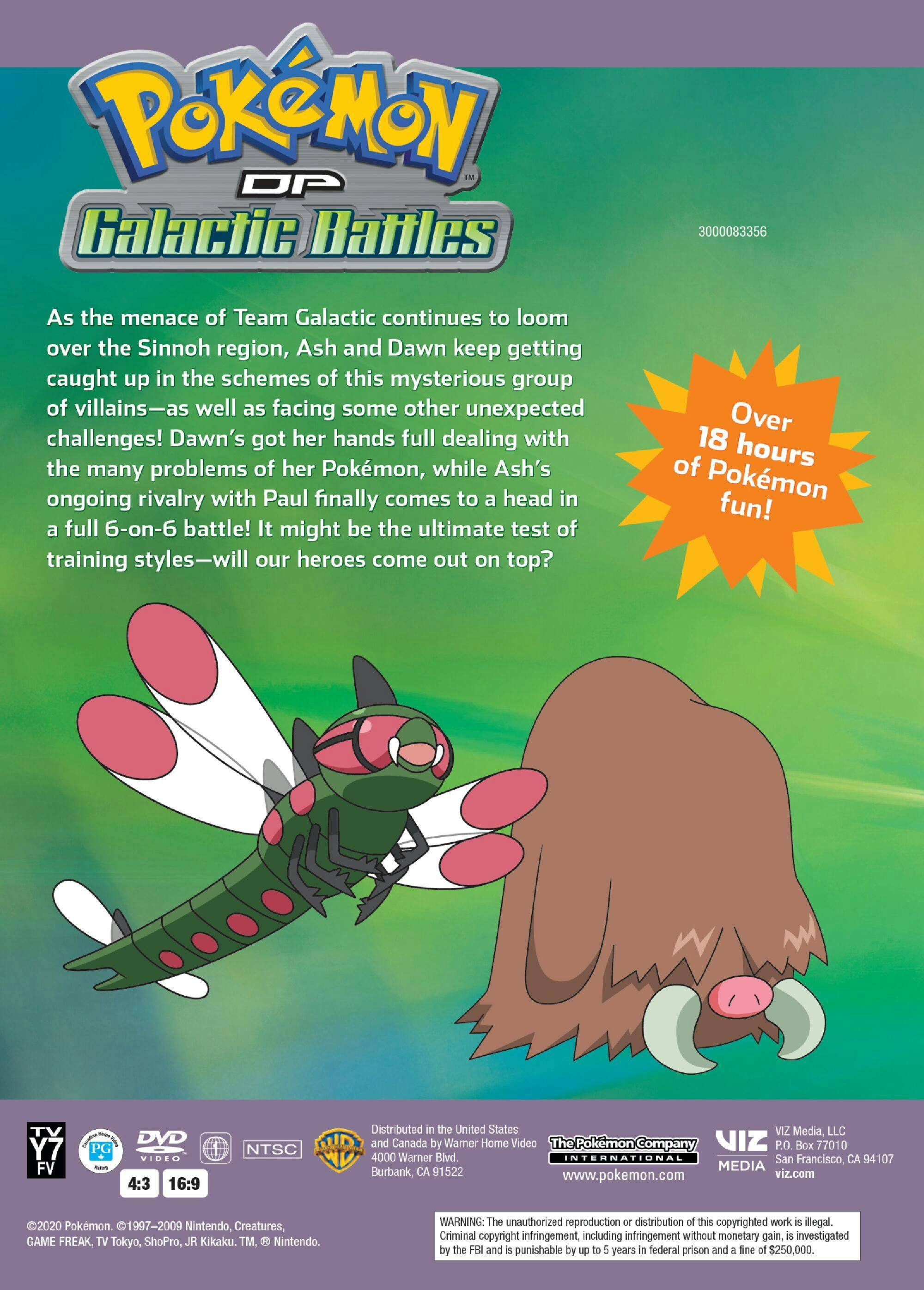 Angle. Pokémon: Diamond and Pearl - Galactic Battles (Box Set) [DVD].