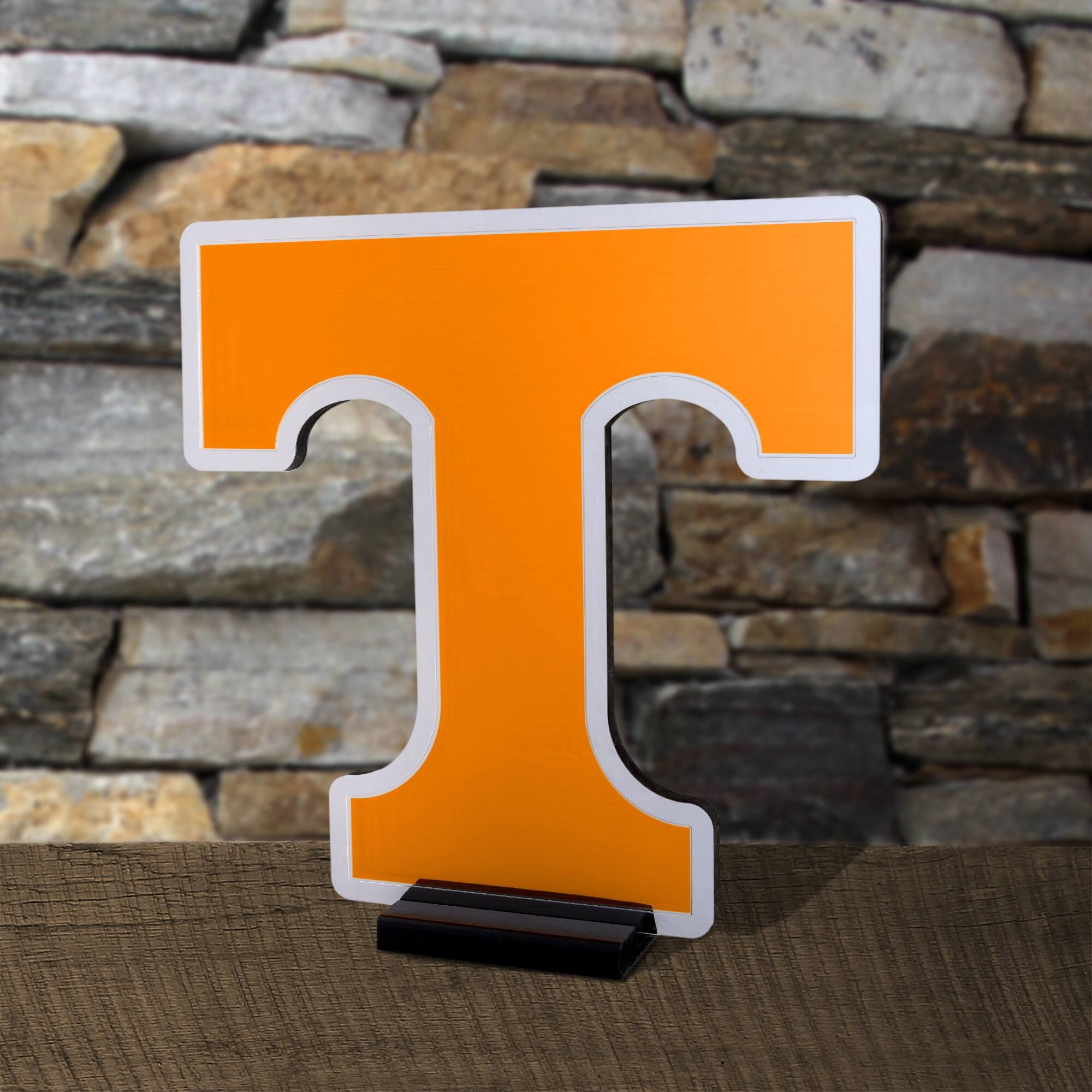 Alt View 3. Sporticulture - Tennessee Volunteers LED Infinity Logo Light - Orange.