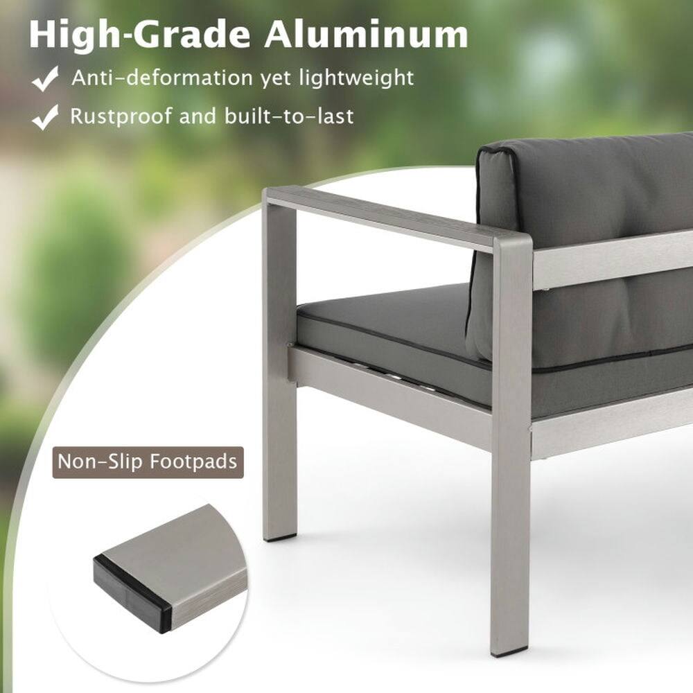 High-Grade Aluminum  
- Anti-deformation yet lightweight  
- Rustproof and built-to-last  

Non-Slip Footpads