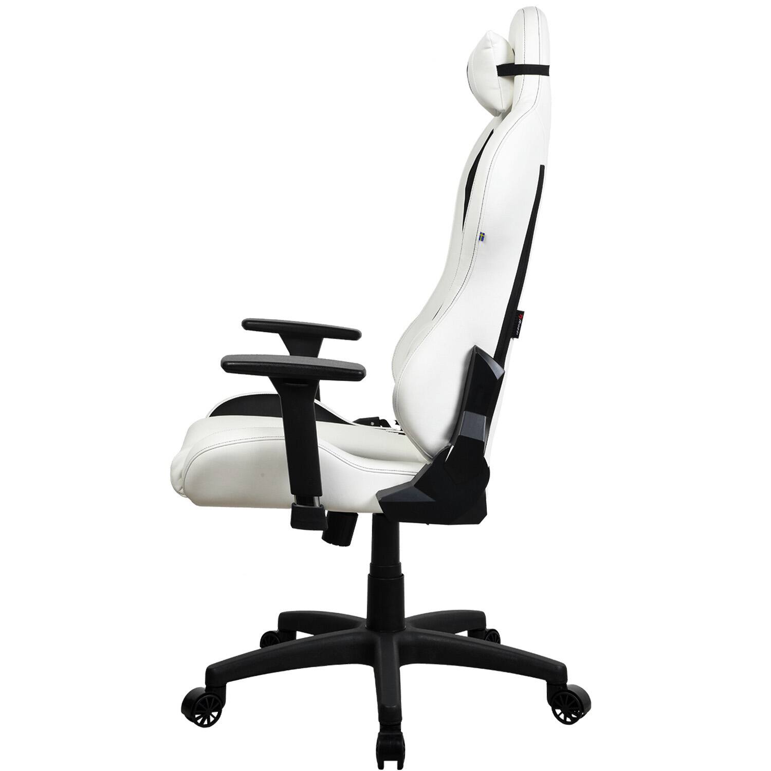 Alt View 11. Arozzi - Torretta Soft PU Gaming Chair - White.