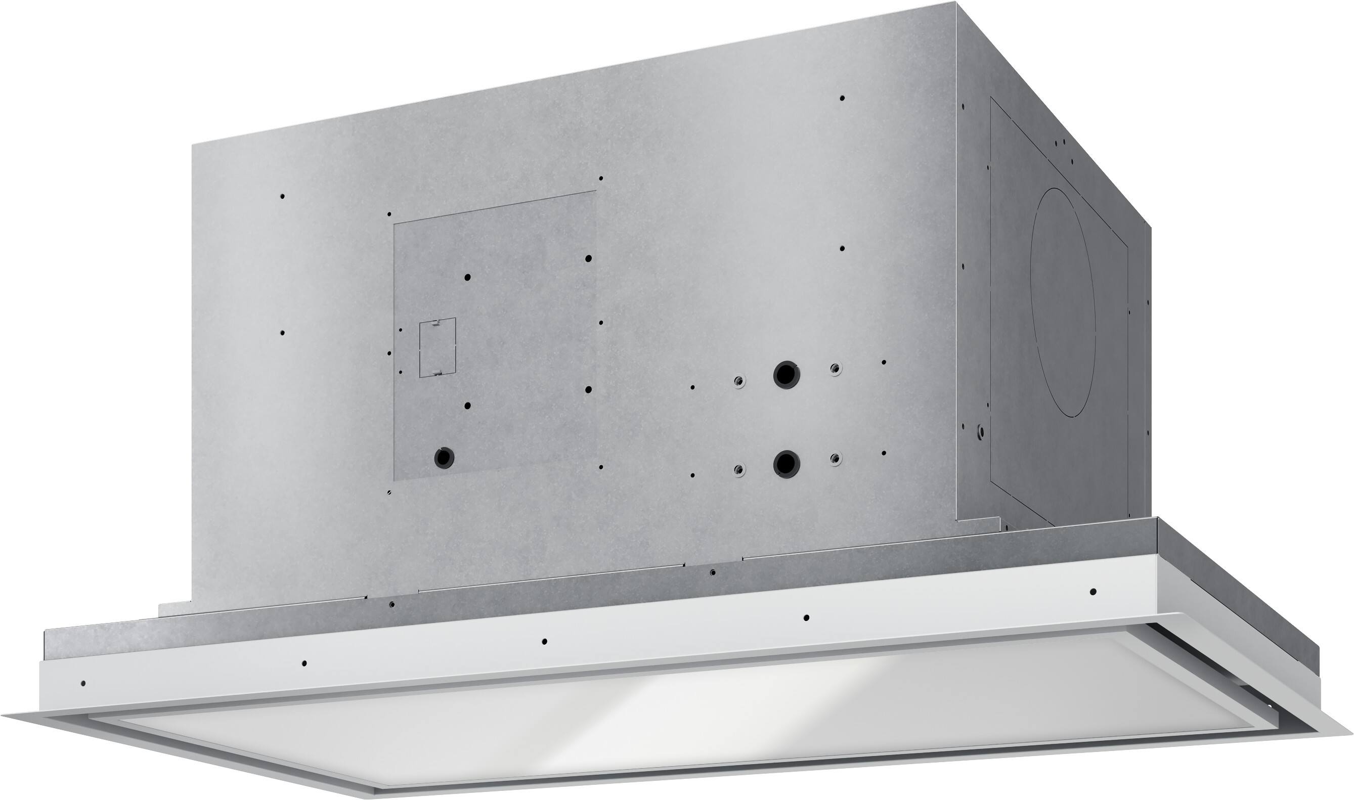 Zephyr - 36 inches - Convertible - Shell Range Hood - White