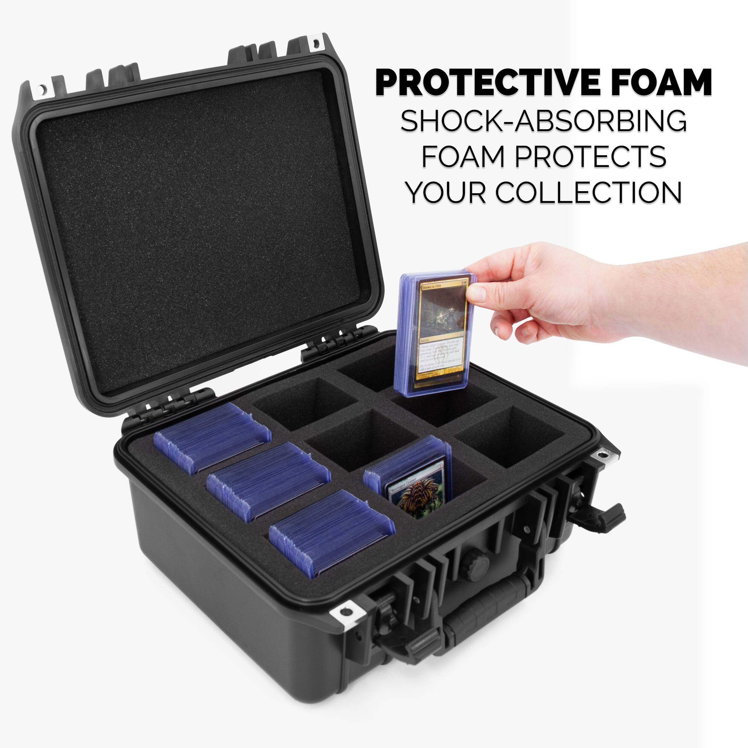 PROTECTIVE FOAM  
SHOCK-ABSORBING FOAM PROTECTS YOUR COLLECTION