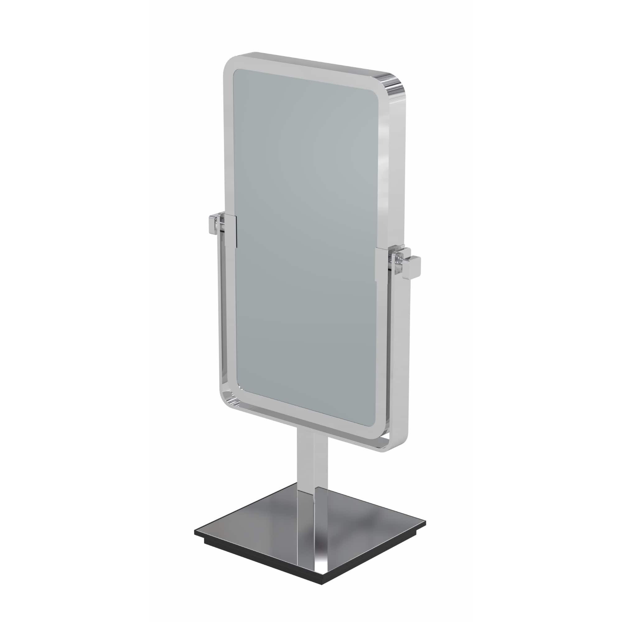"Aptations - Rectangular Standing Mirror (10"" x 6"") - 1X & 3X Magnification - Chrome" price history on PriceWatchPro
