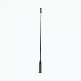 On Stage Stands - On-Stage DJM618 Professional XLR Gooseneck Microphone,Black - Black