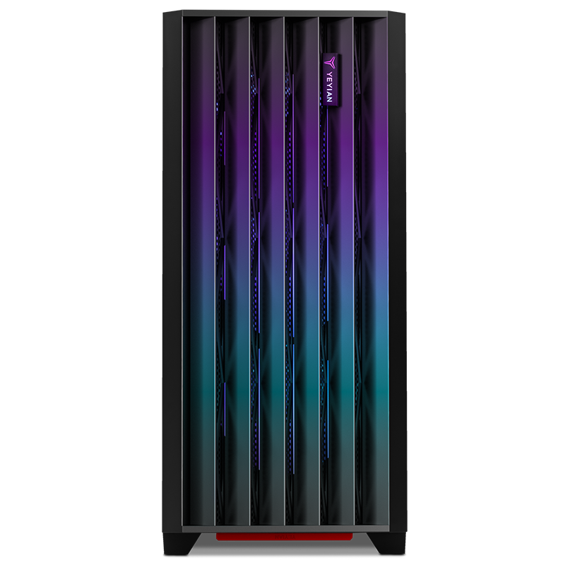 YEYIAN - Gaming PC Phoenix Mesh YPI-PM285KD-5901N - Black