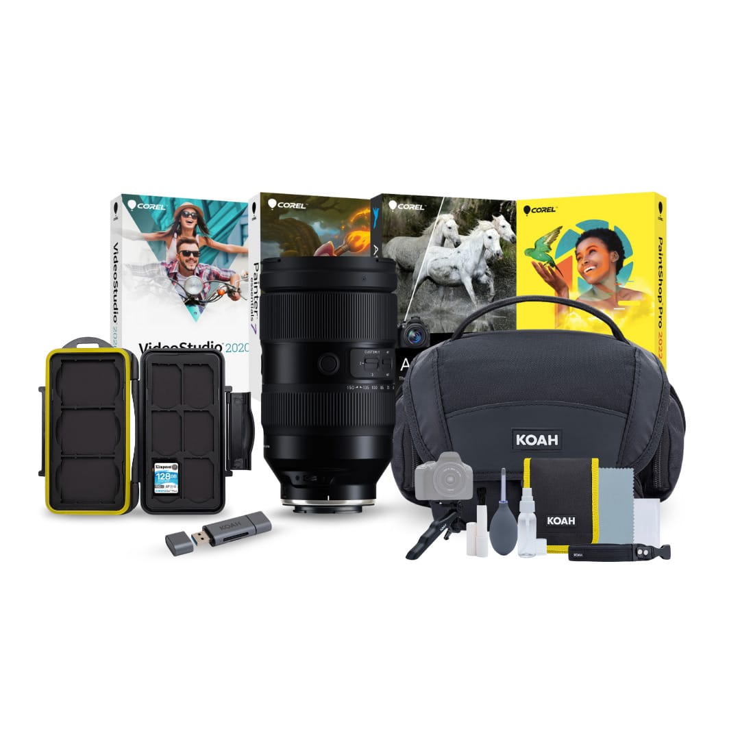 Tamron - A058 35 to 150mm F2 to 2.8 Di III VXD Mirrorless Zoom Lens Bundle