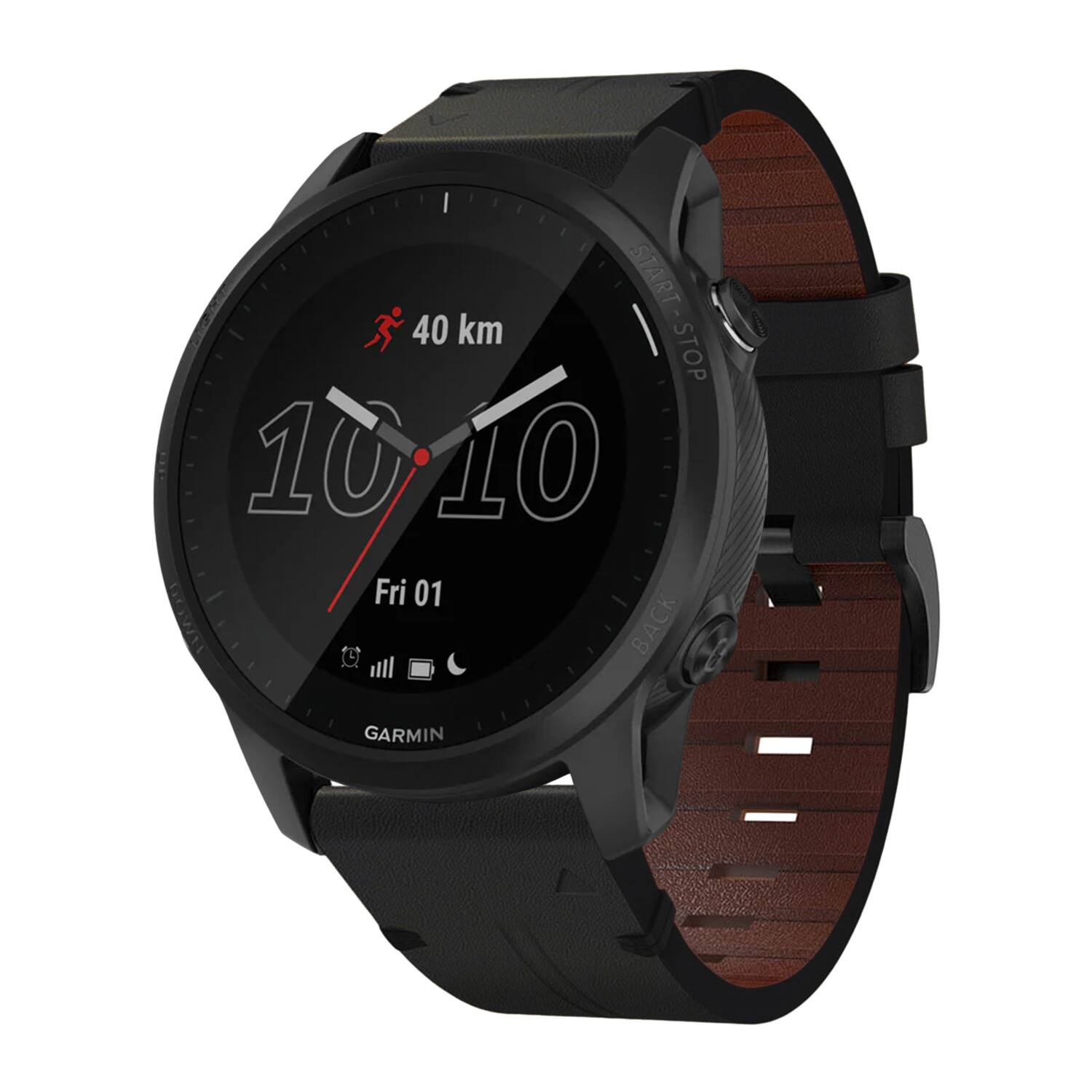 START-STOP  
40 km  
10:10  
Fri 01  
GARMIN
