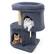 Front. Costway - Costway 26" Small Cat Tree with Large Padded Plush Perch, 2 Condos, Sisal Scratching Posts.