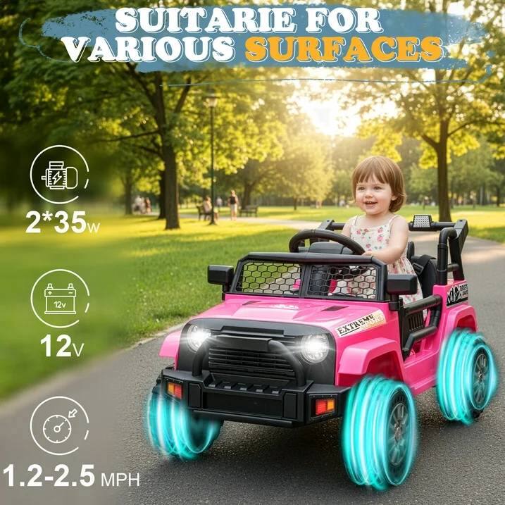 SUITARIE FOR VARIOUS SURFACES  
2*35w  
12v  
1.2-2.5 MPH