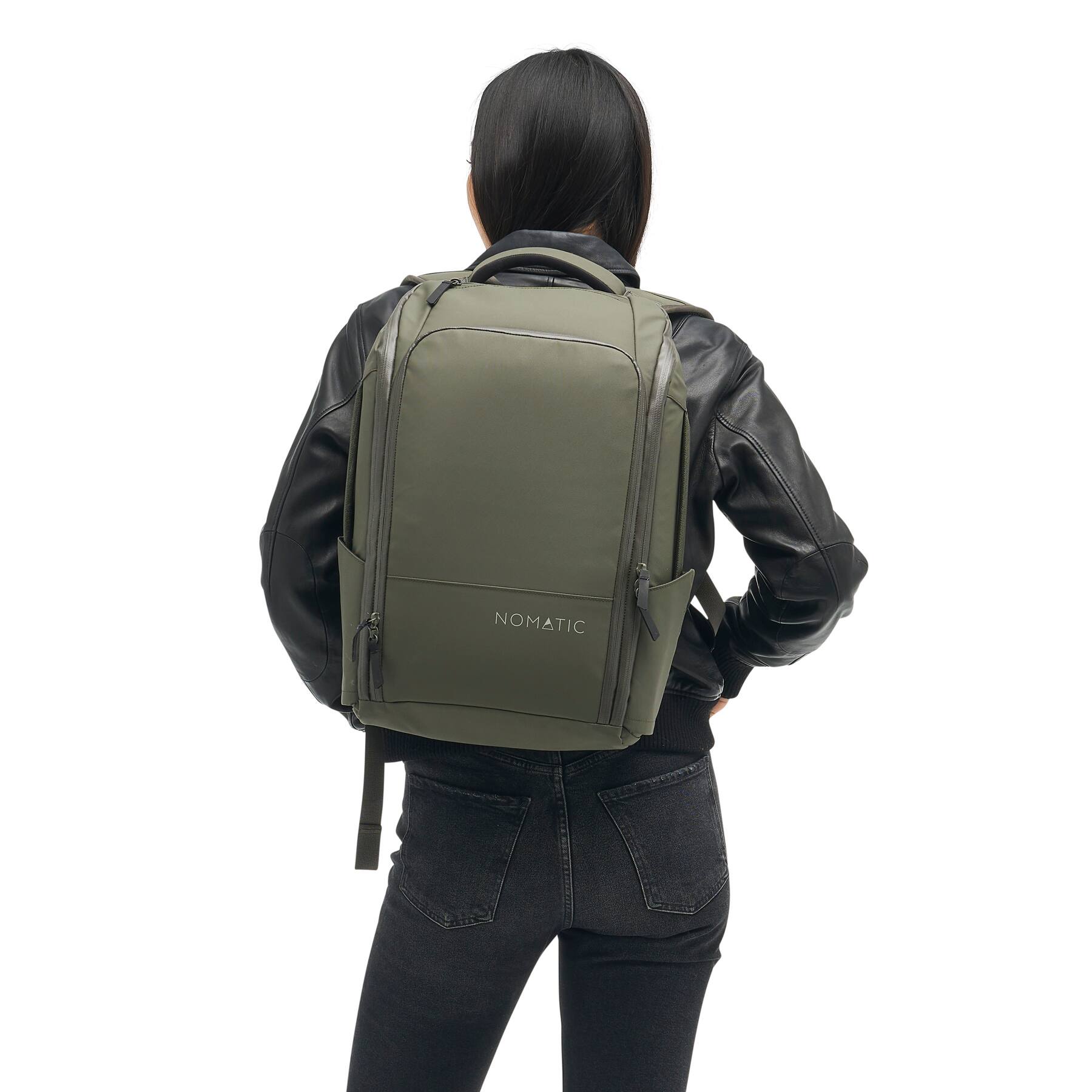 Alt View 1. Nomatic - Backpack 20L - Olive.