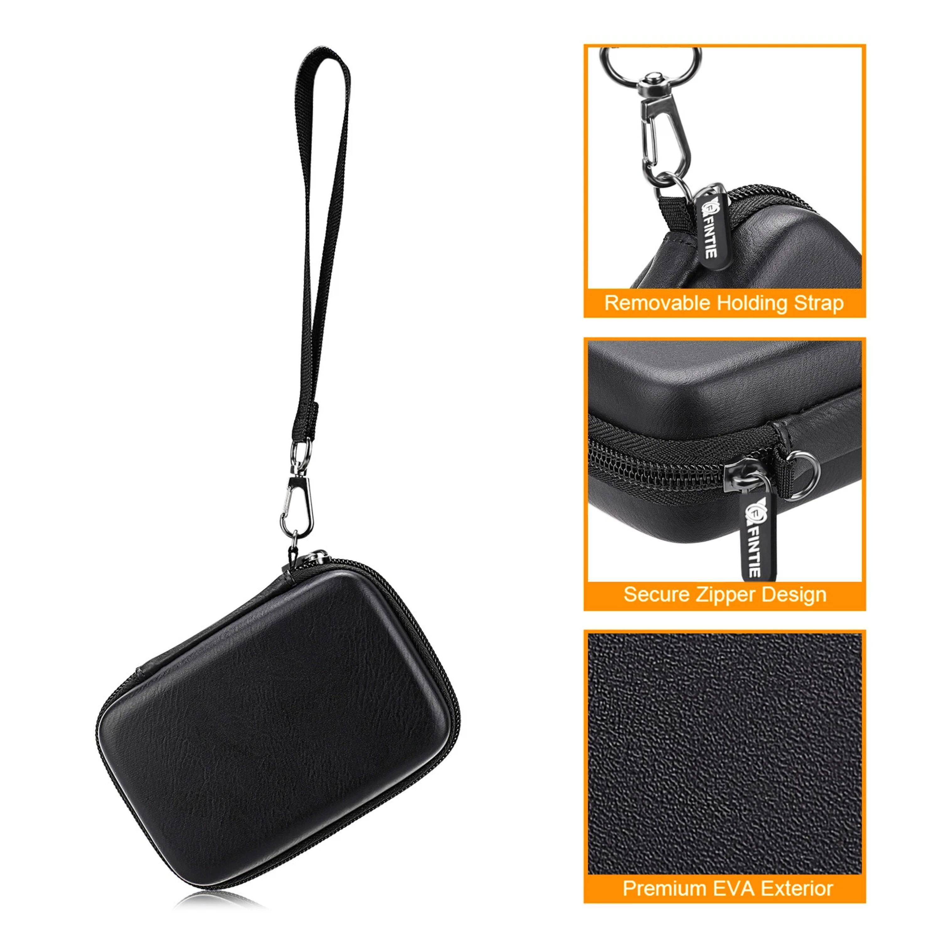FINTIE Removable Holding Strap  
FINTIE Secure Zipper Design  
Premium EVA Exterior