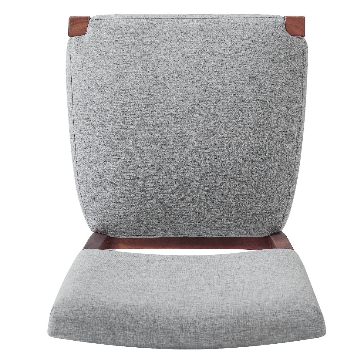 Alt View 1. Loheer - Loheer 4 Piece Dining Set, Faux Marble Tabletop, Gray Dining Room Set with Bench and Two Chairs - Gray.