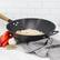 Alt View 4. Gibson - Gibson Home Welton 13.5 Inch Carbon Steel Wok with Wood Handle in Black - Black.
