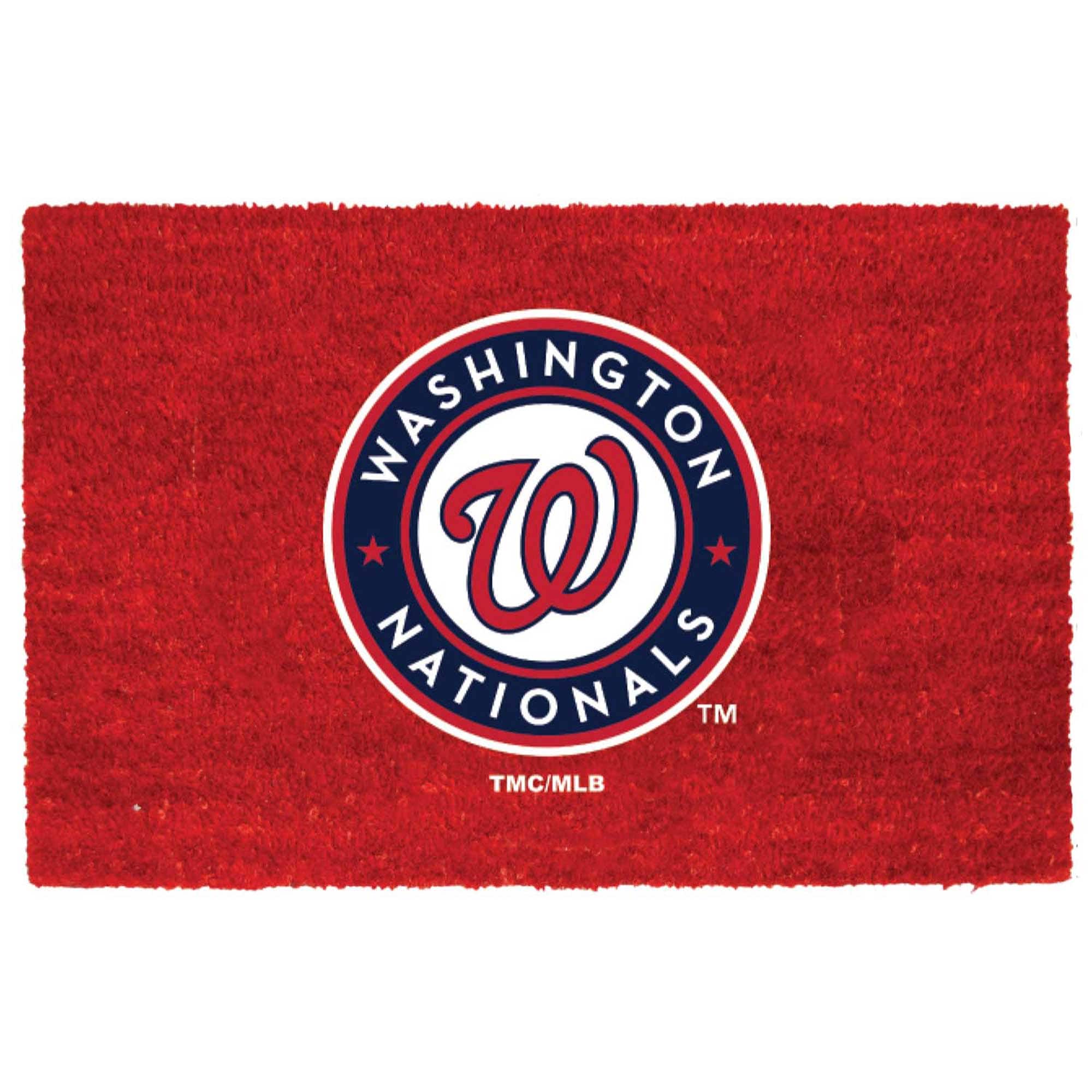 The Memory Company - Washington Nationals Team Colors Doormat - Multicolor