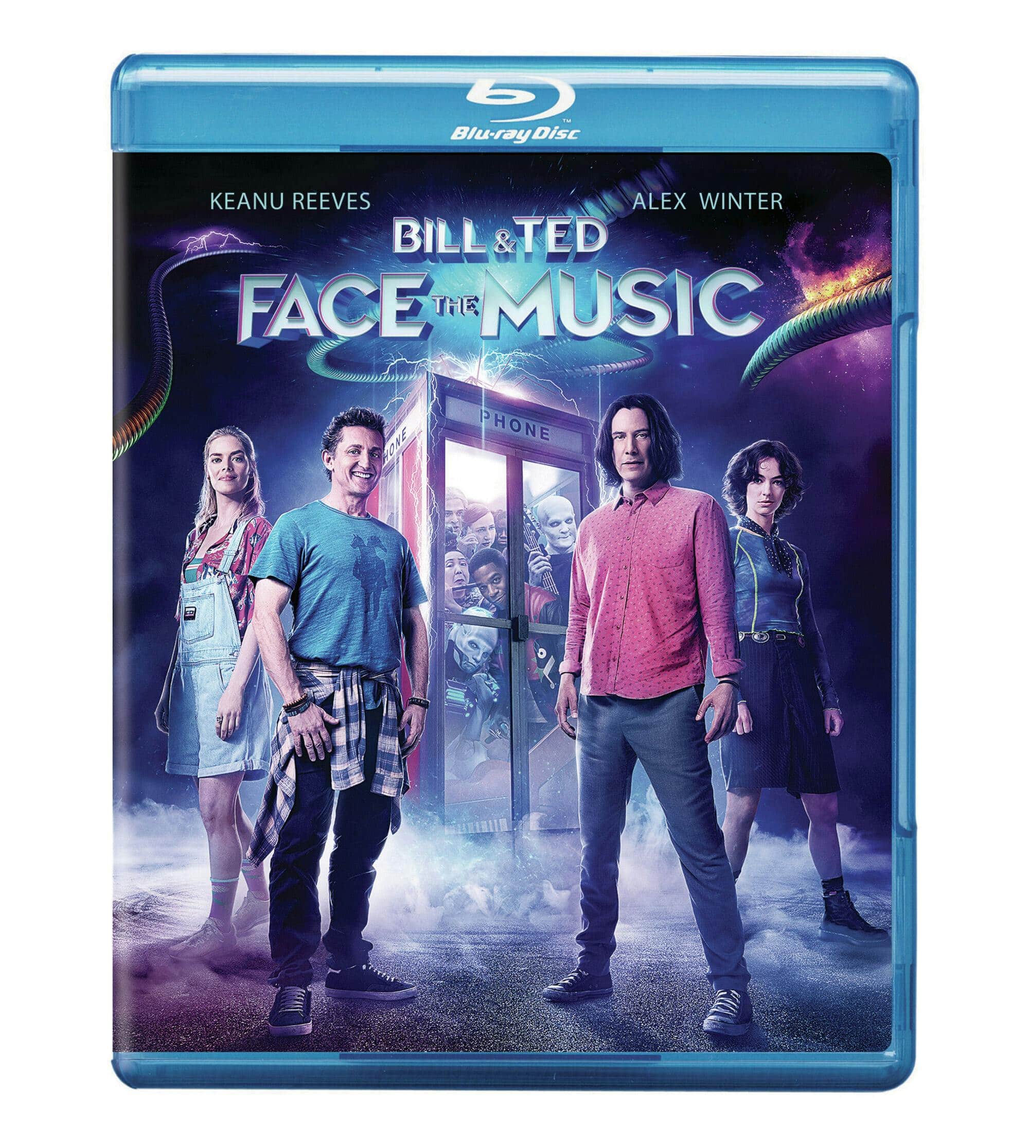 Front. Bill & Ted Face the Music [Blu-ray].