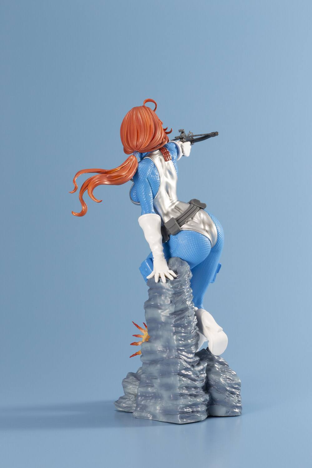 Alt View 3. PopMarket - Kotobukiya G.I. Joe: Scarlett Sky-Blue Color Bishoujo Statue   - COLLECTIBLES - Multicolor.
