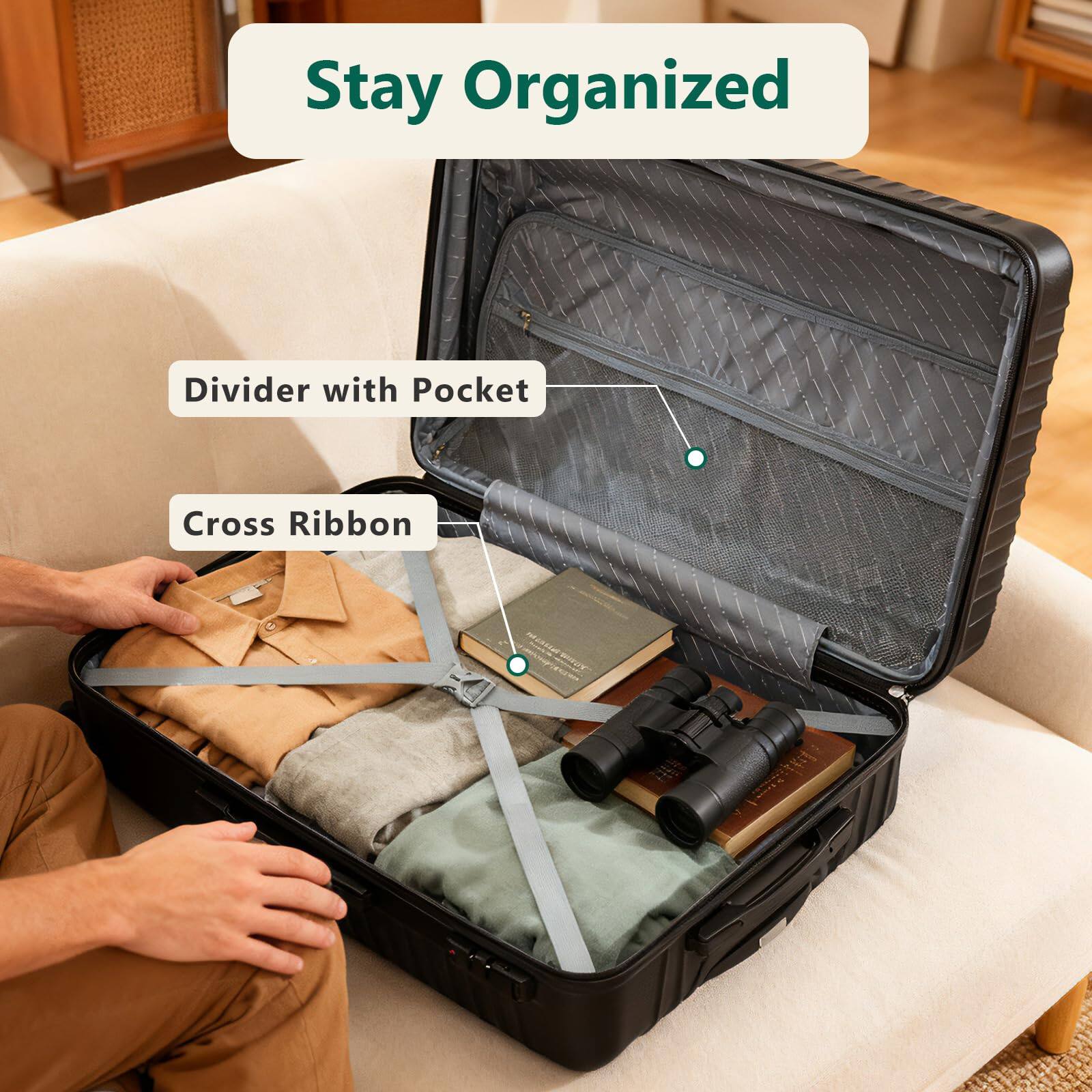 Stay Organized

Divider with Pocket

Cross Ribbon