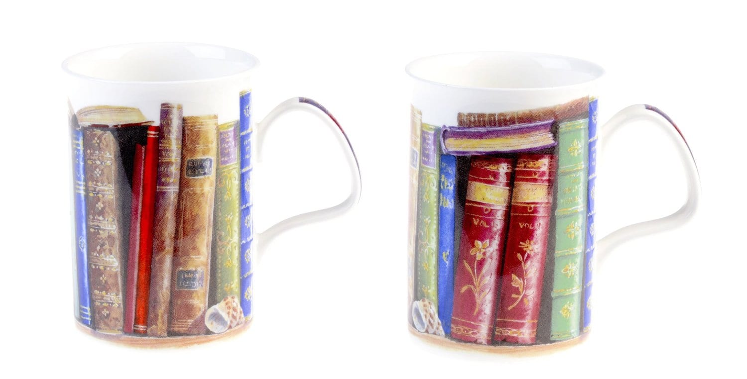 Photos - Mug / Cup Roy Kirkham Jiallo -  Lancaster Mug - Creative Writing Set of 6, Bone China Ceramic Made in England - Mutli color ER2166 