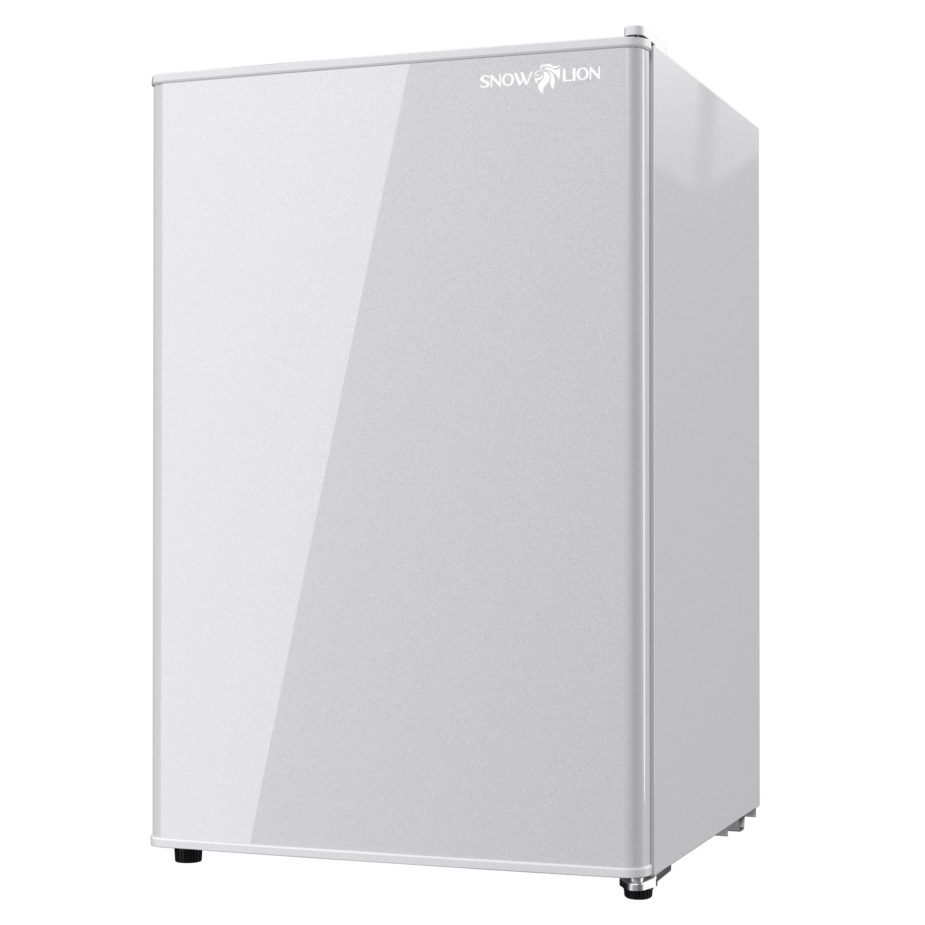ProMounts - Snowlion 122L (4.3 cu ft) Solid Door Mini Fridge – Freestanding, Under-Counter Design - White