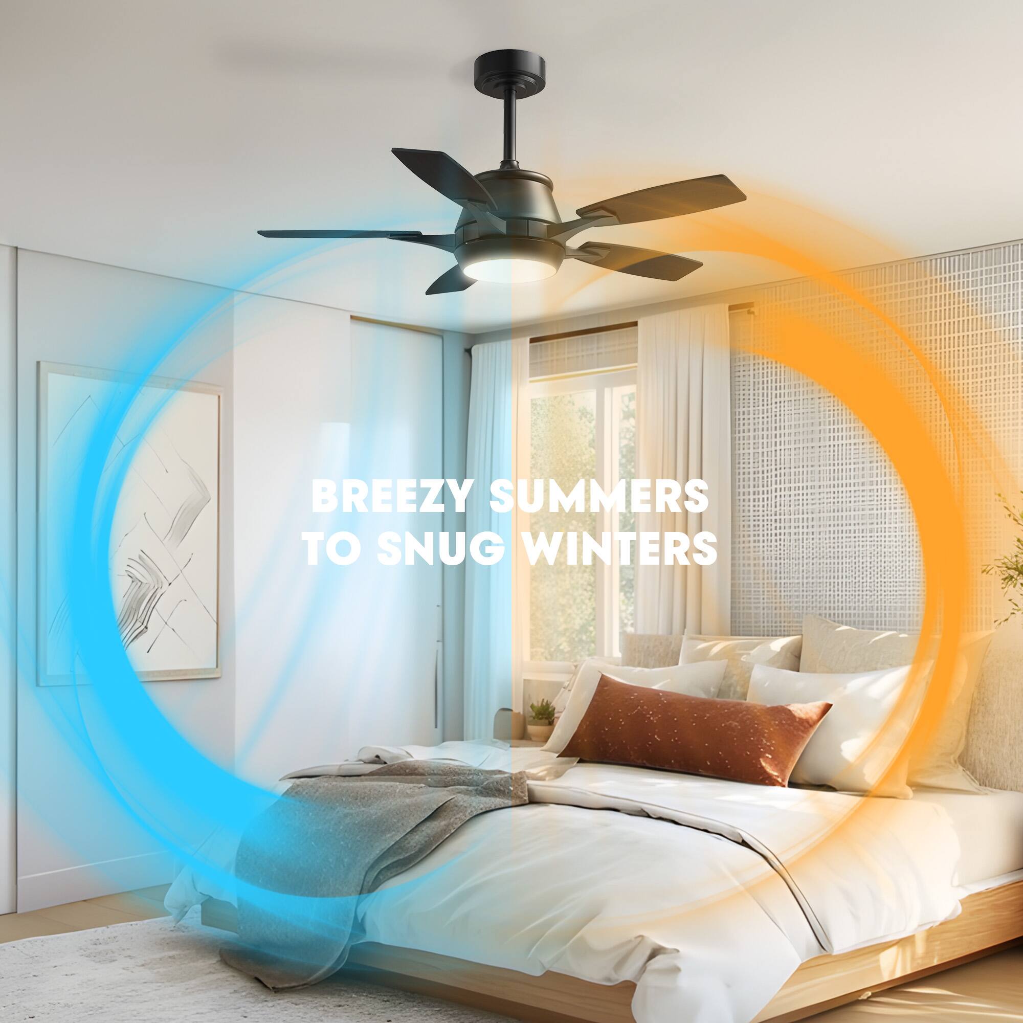 BREEZY SUMMERS TO SNUG WINTERS