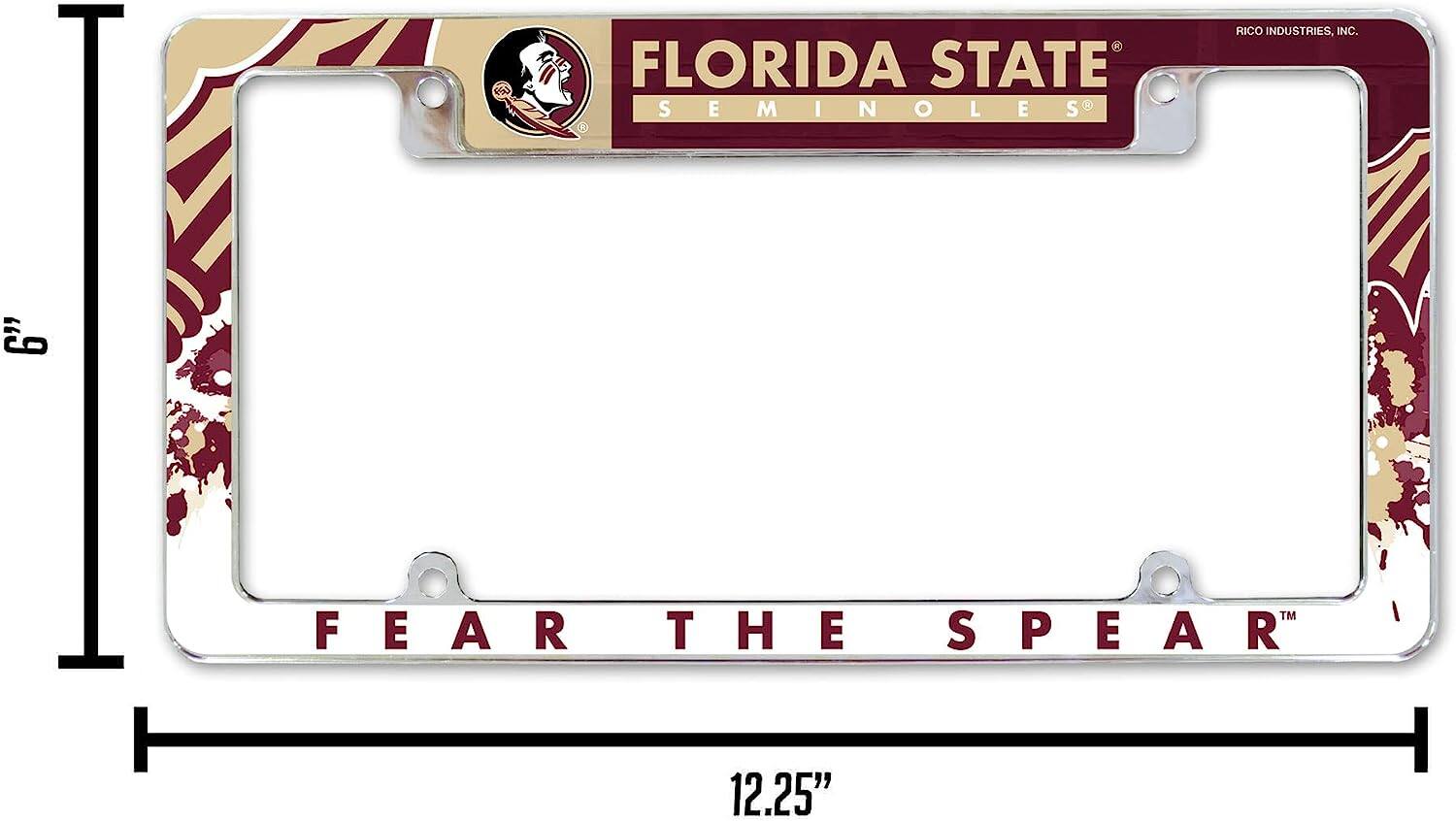 6" | RICO INDUSTRIES, INC.  
FLORIDA STATE SEMINOLES  
FEAR THE SPEAR  
12.25"