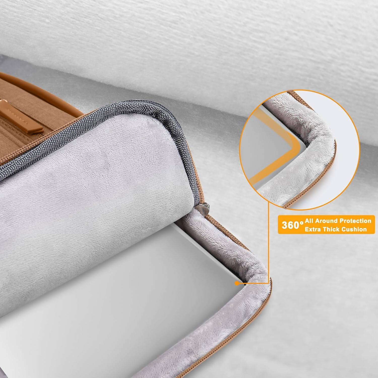 360° All Around Protection  
Extra Thick Cushion