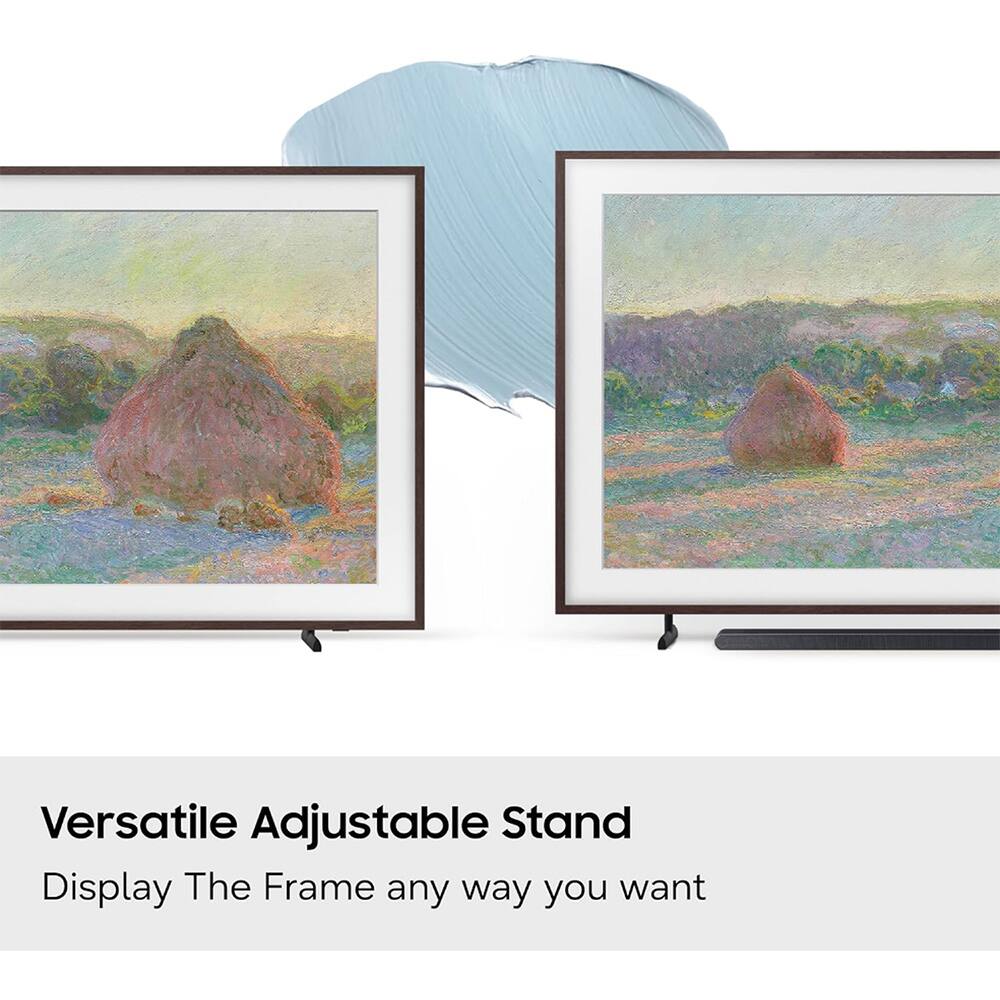 Versatile Adjustable Stand  
Display The Frame any way you want