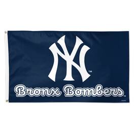 WinCraft - New York Yankees 3' x 5' Single-Sided Deluxe Team Slogan Flag - Multicolor