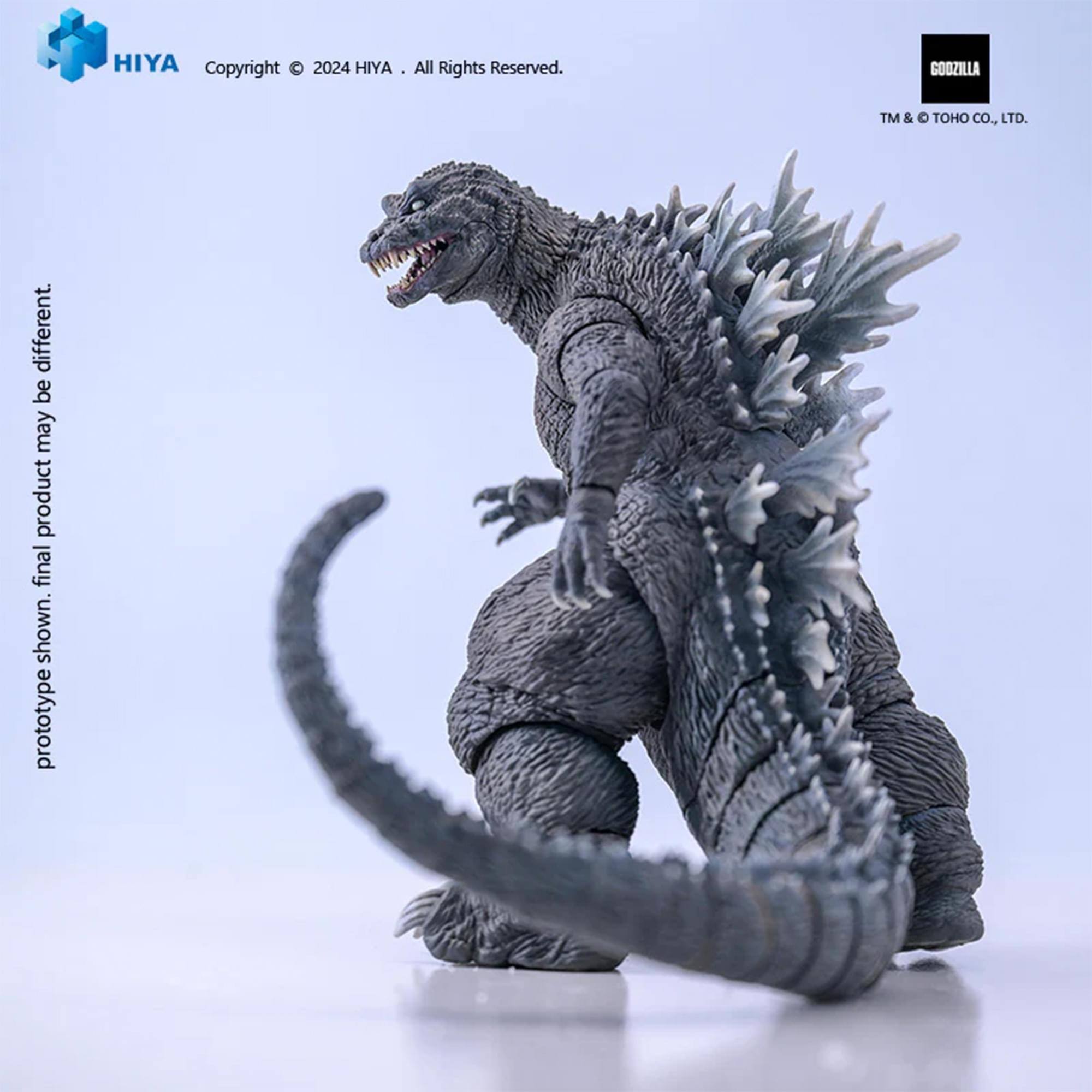 HIYA  
Copyright © 2024 HIYA . All Rights Reserved.  
GOOZILLA  
TM & TOHO CO., LTD.  
prototype shown. final product may be different.