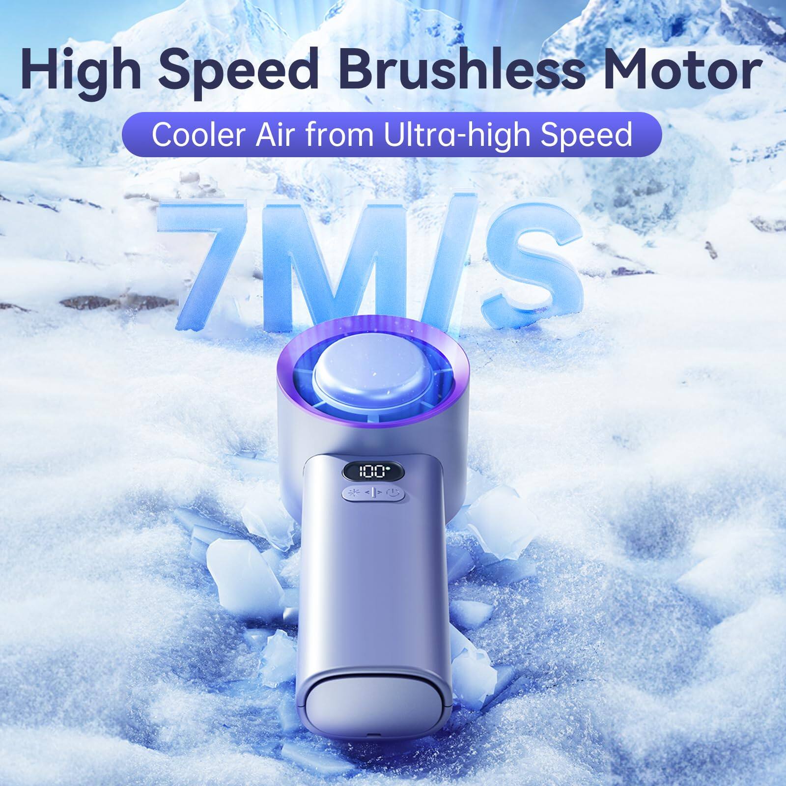 High Speed Brushless Motor Cooler Air from Ultra-high Speed 7M/S