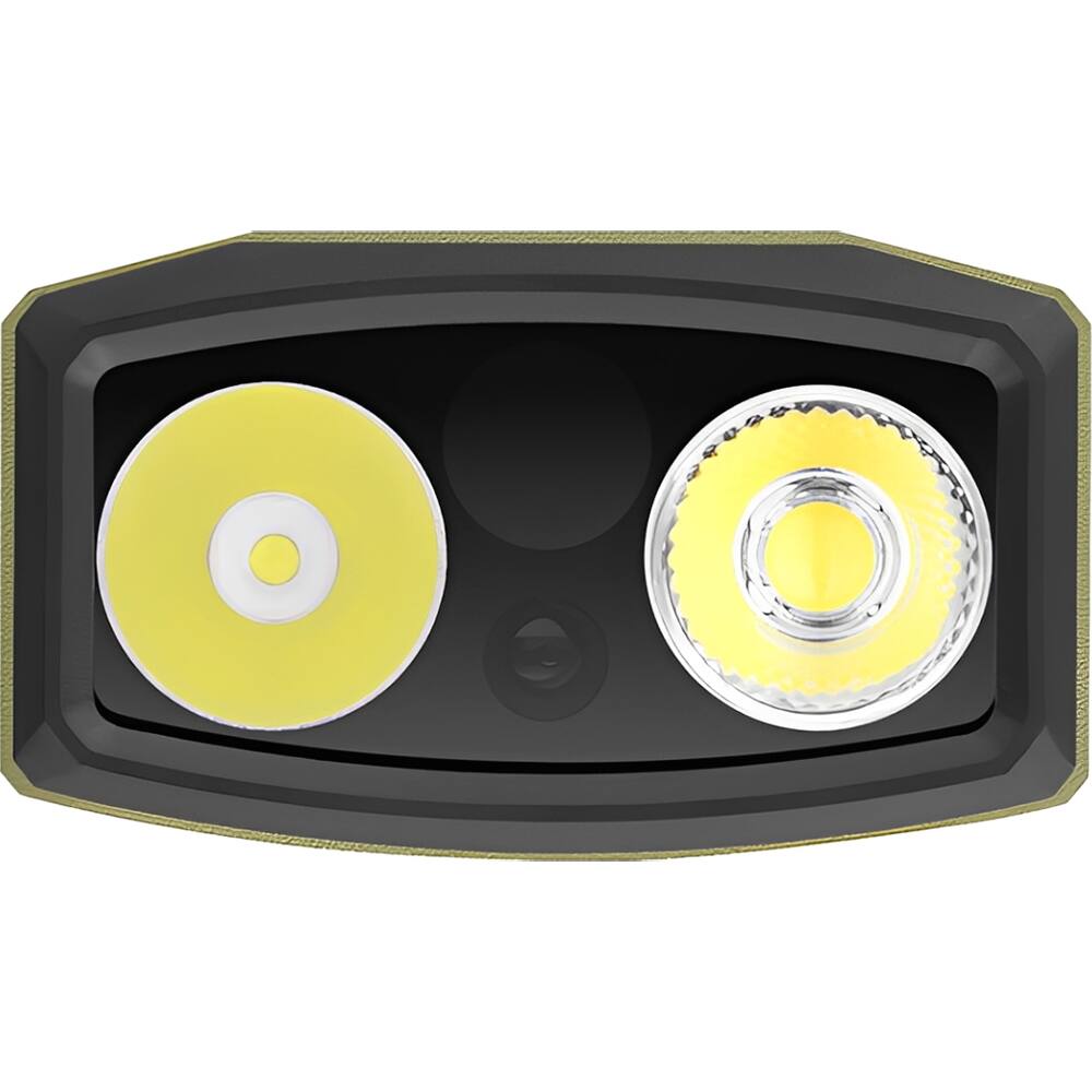 Alt View 5. OLIGHT - OLIGHT ArkPro Ultra EDC Flat Rechargeable Flashlight (Olive Green CW) - Olive Green.