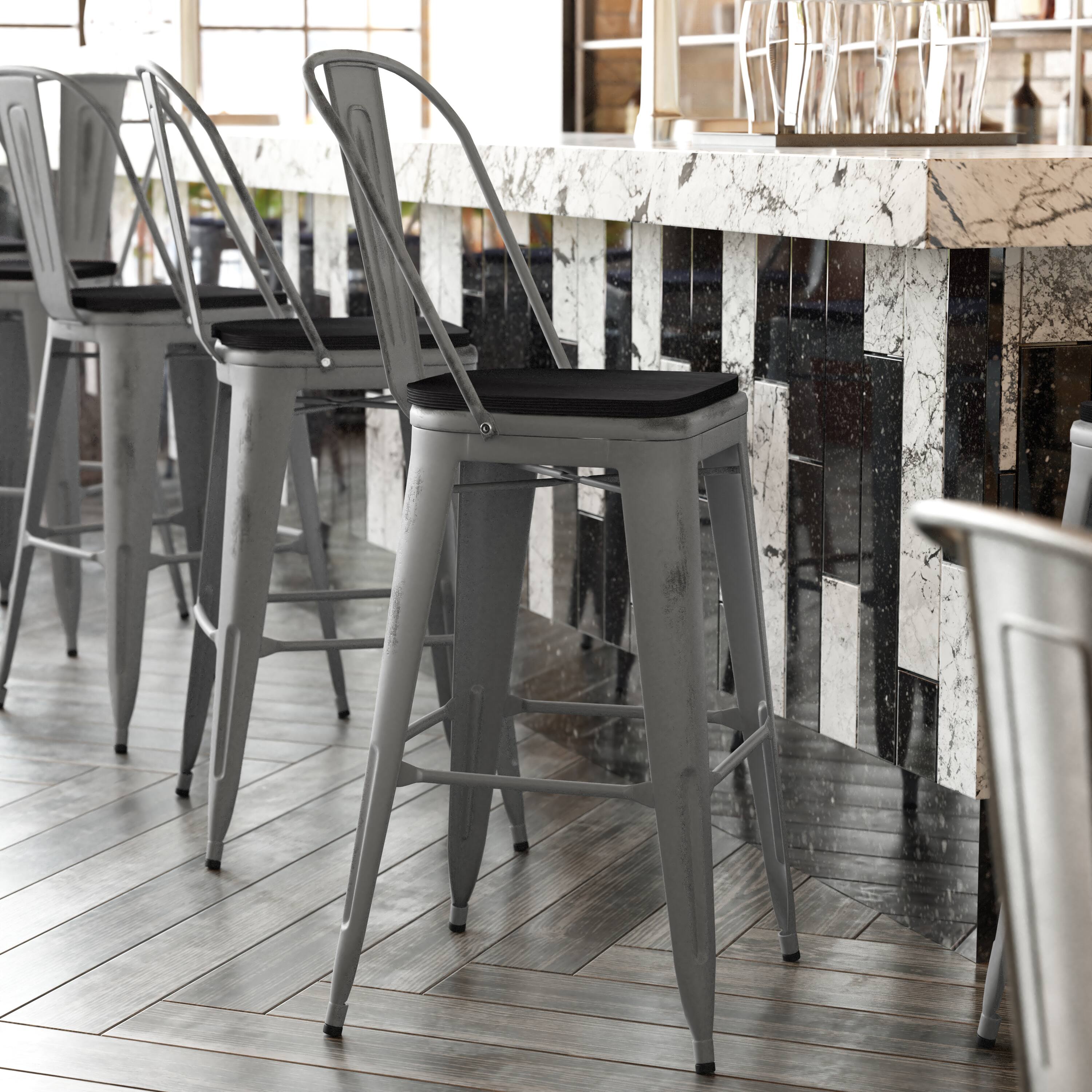 Black Seat/Clear Coated Frame