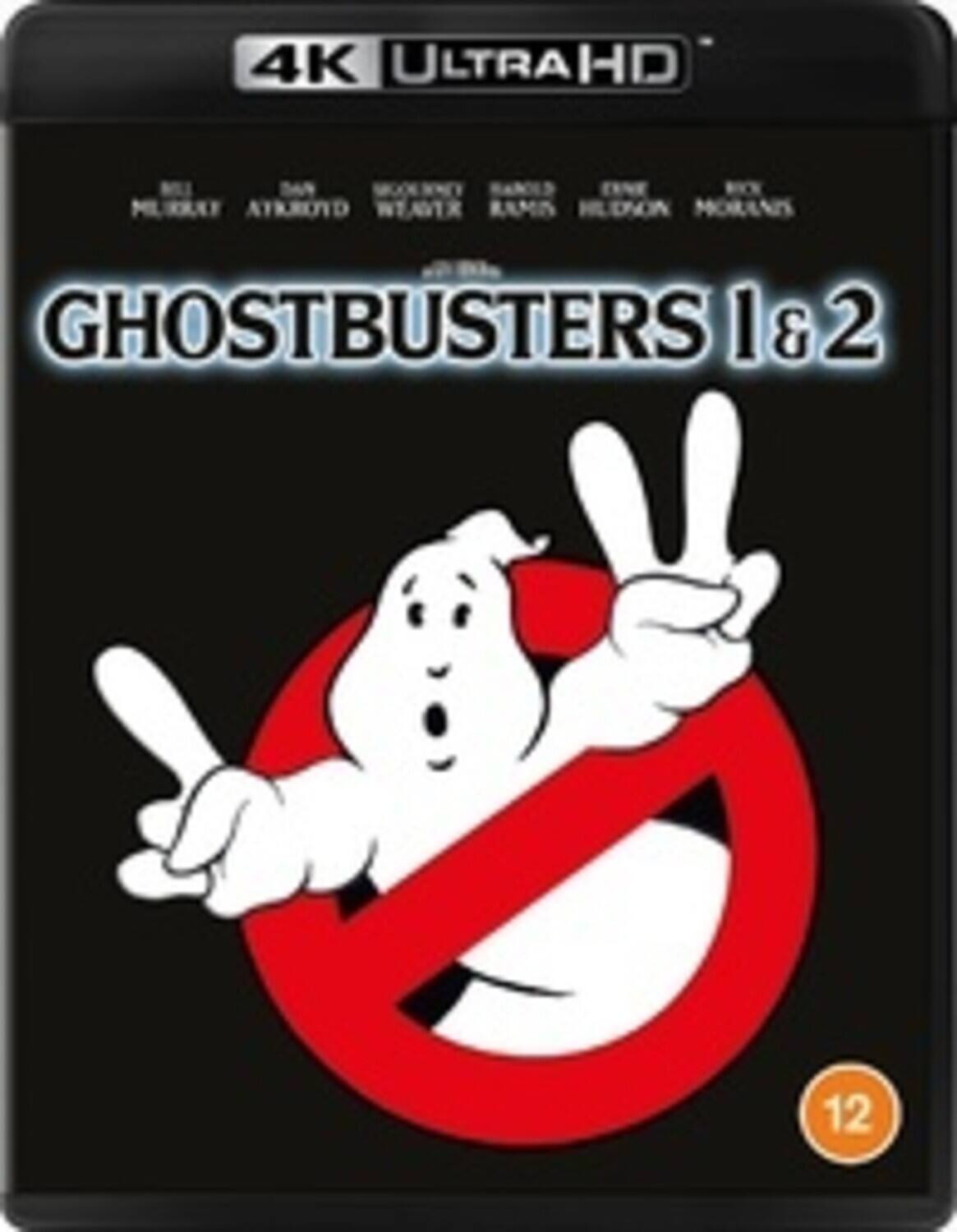 Front. Ghostbusters / Ghostbusters II - All-Region UHD   - 4K Blu-Ray.