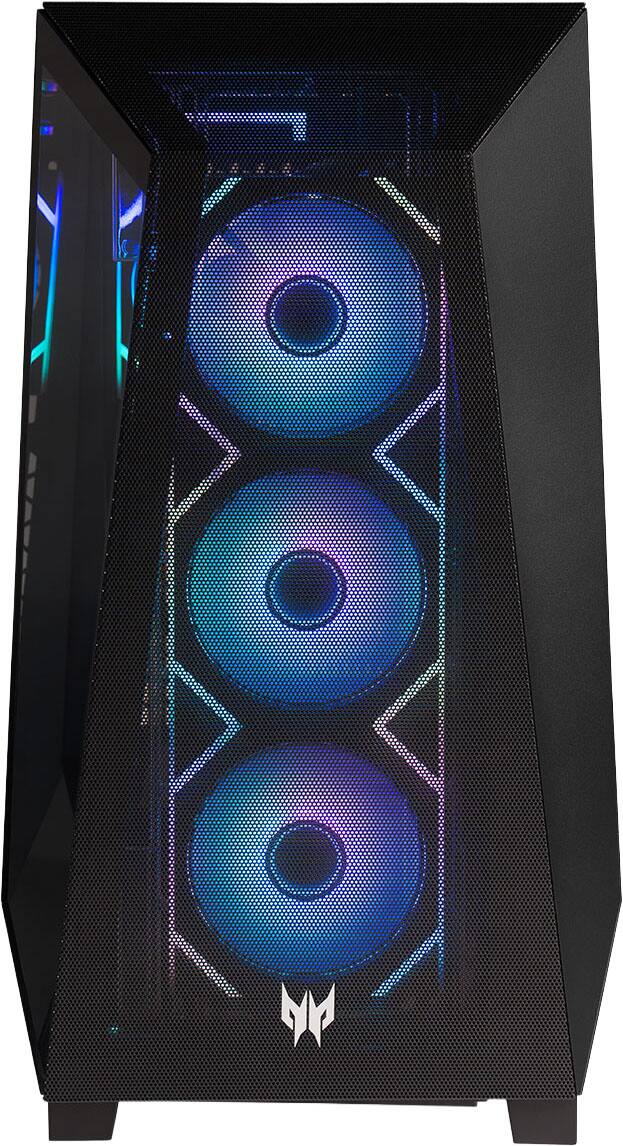 Alt View 8. Acer - Predator Orion Gaming Desktop - Intel Core Ultra 7 265KF 2024 - GeForce RTX 5070 - 32GB DDR5 Memory – 1TB Storage - Black.