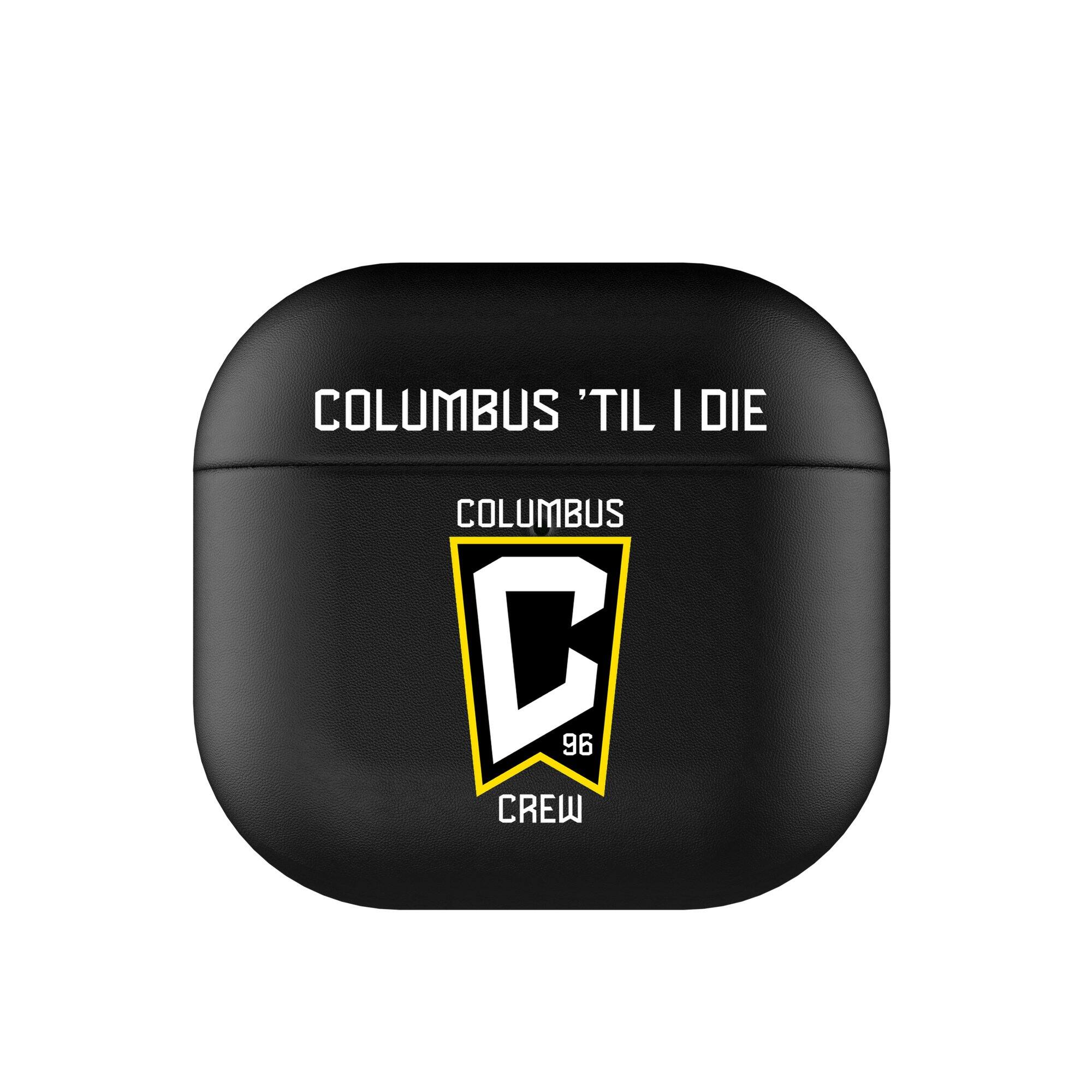 Keyscaper - Columbus Crew Columbus Crew Insignia AirPods 4th Generation Case Cover - No Size - Black