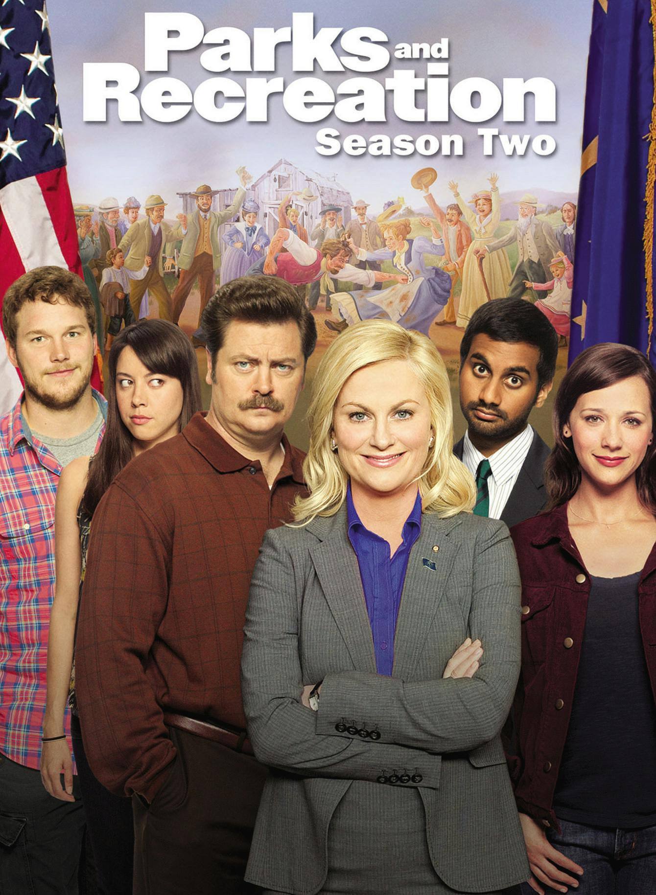Front. Parks and Recreation: Season Two [DVD].