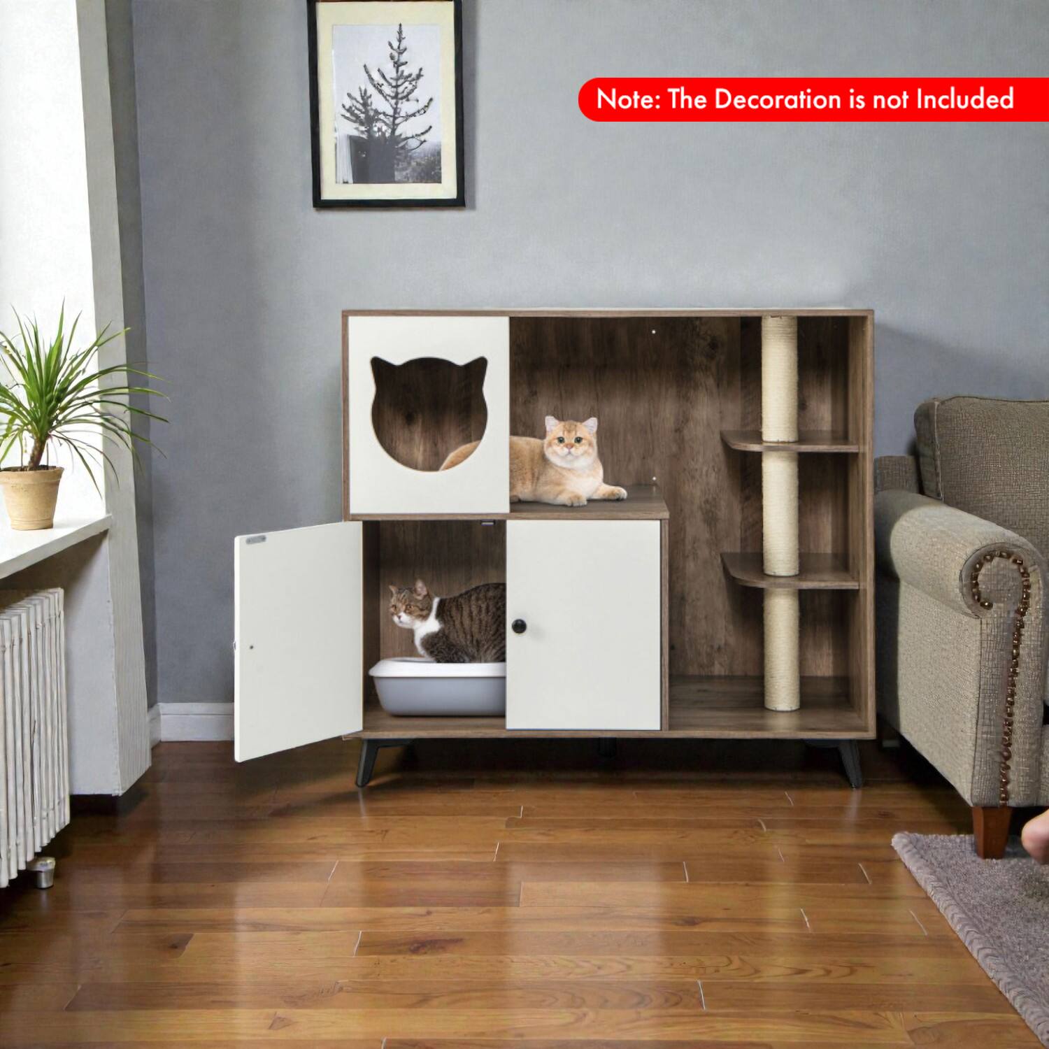 Note: The Decoration is not Included