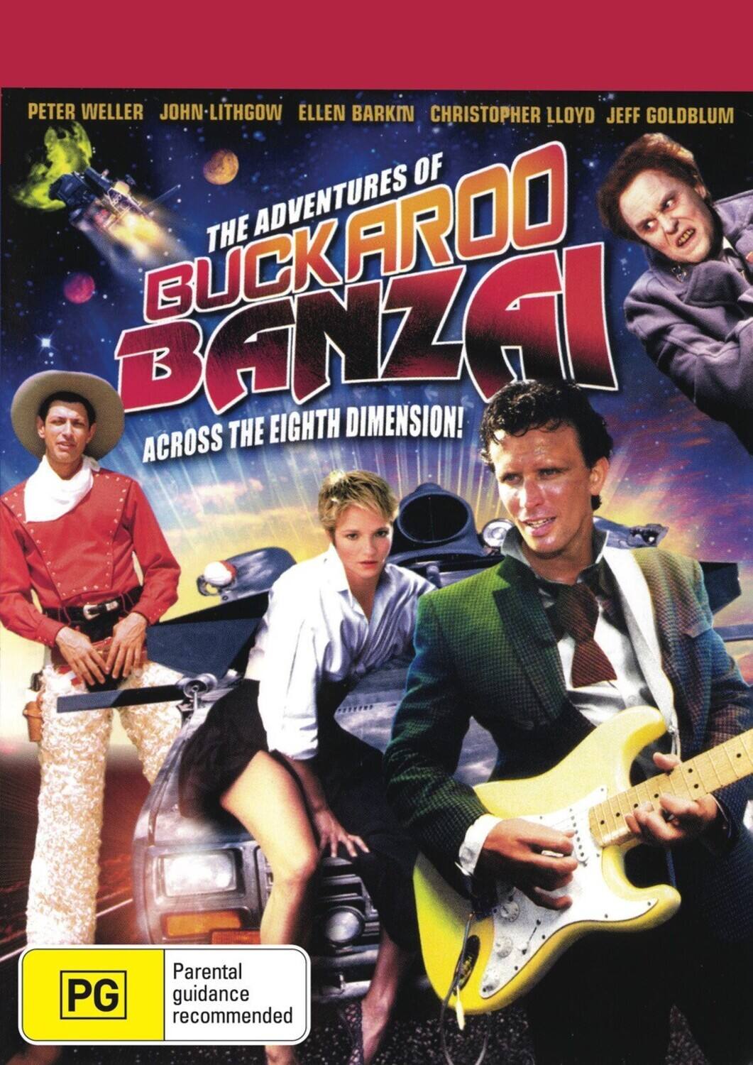 The Adventures of Buckaroo Banzai Across the 8th Dimension   - DVD