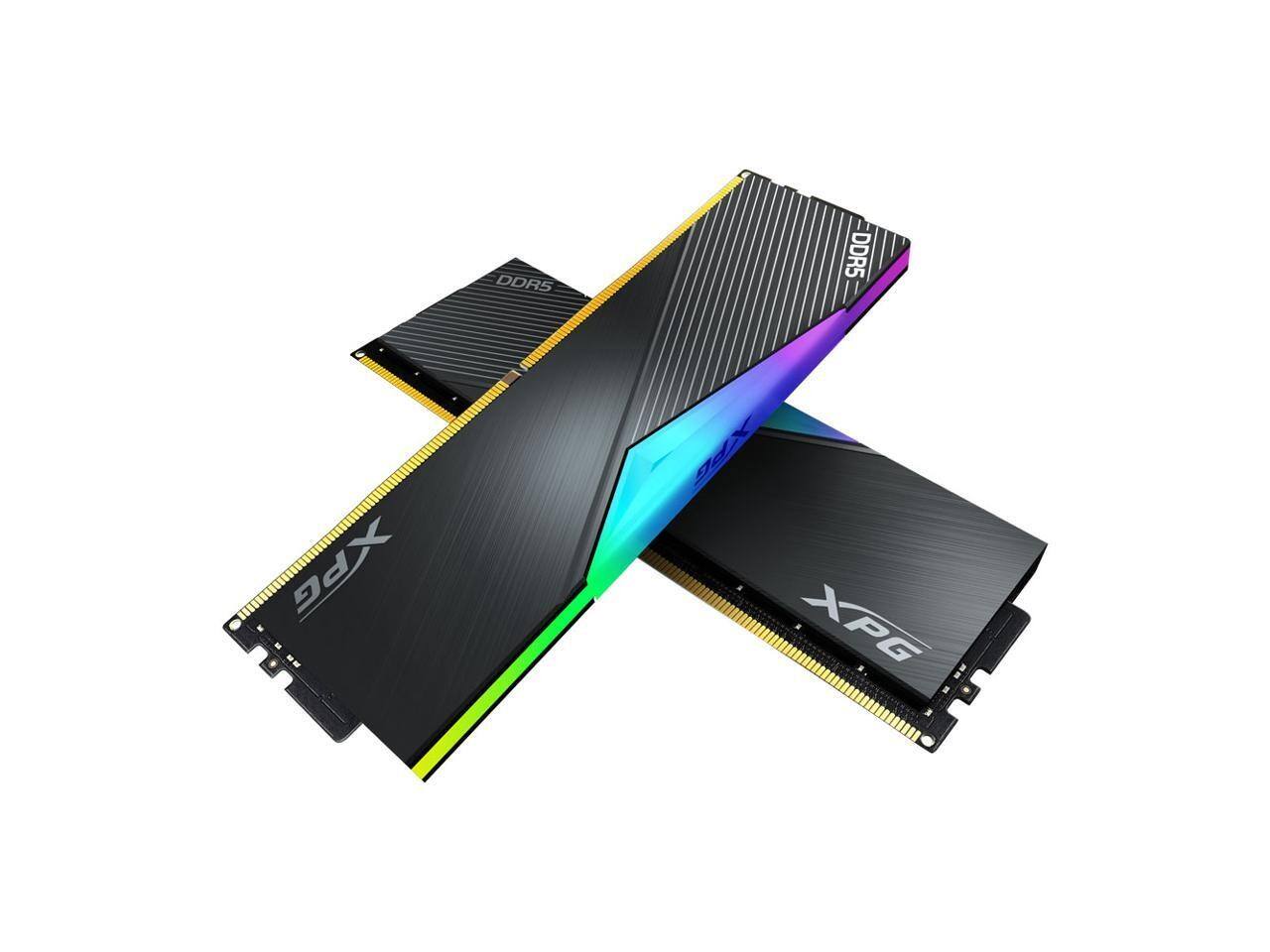 パ*き様 XPG Lancer RGB DDR5 32GB 6000MT/s メ XPG LANCER RGB 32GB (2 x 16GB) 288 Pin PC RAM DDR5 6000 (PC5 48000