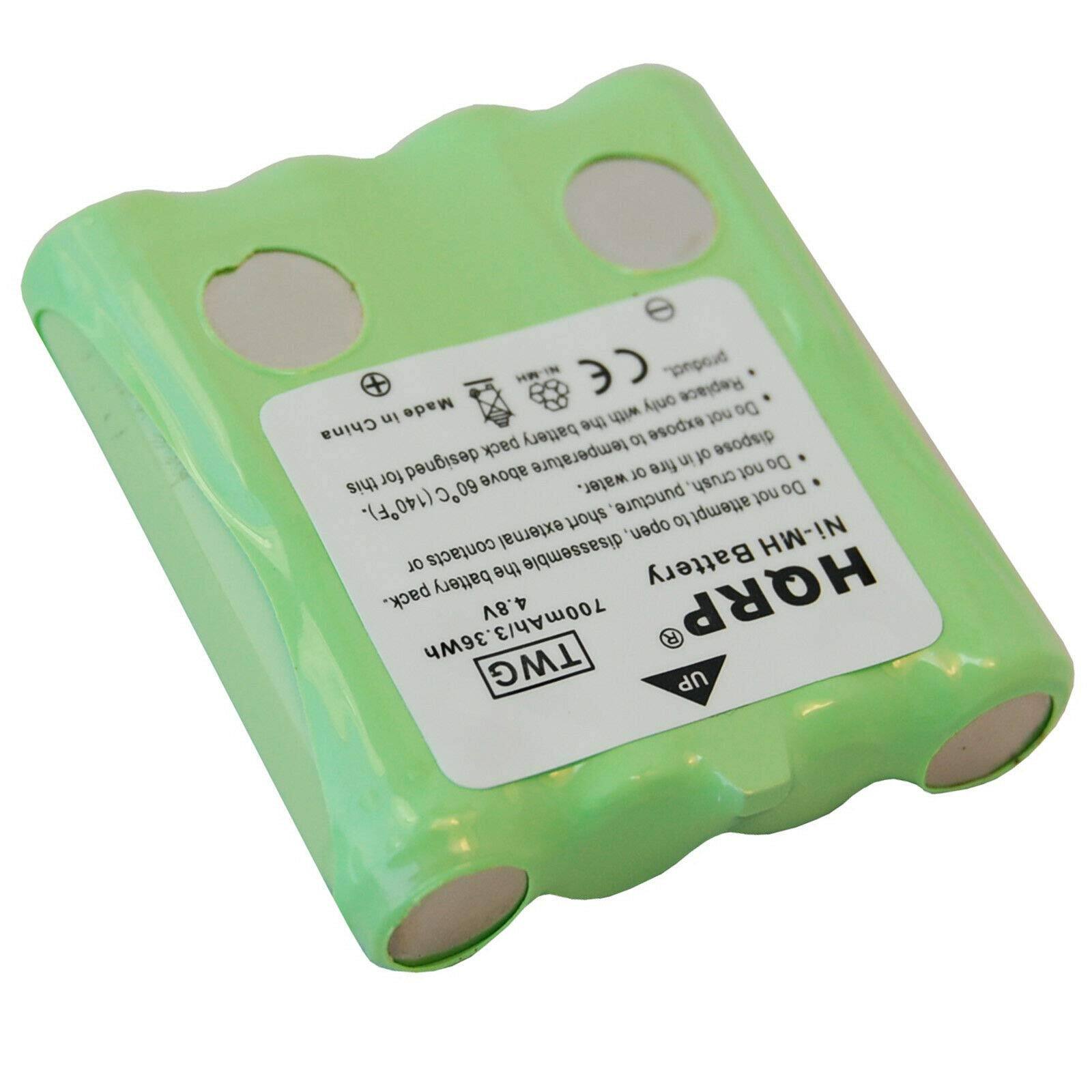 Made in China. Do not expose to temperature above 60°C (140°F). Do not dispose of in fire, water, crush, puncture, short circuit, attempt to open, disassemble or expose to external contacts. Battery pack designed for HQRP 4.8V 700mAh/3.36Wh