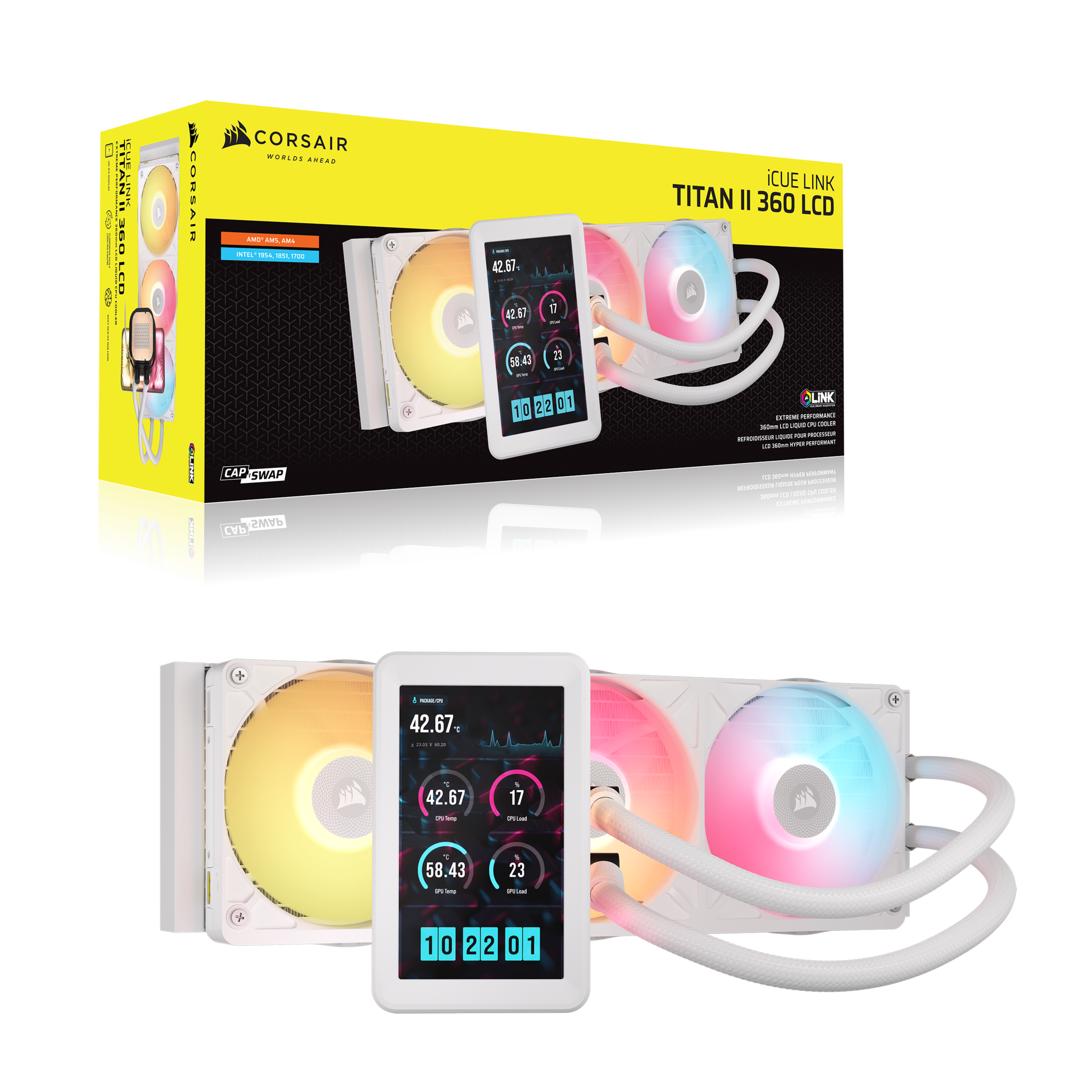 FOOD - 50

KATHEME.COM CUELINK 360_LCD.

SCORSAIR
CORSAIR WORLDS AHEAD AMB* LMS, LEL INTEL' SA , 100
42.67 42.67 17 23 58.43 22 0 10
CUE LINK TITAN II 360 LCD LINK EXTROINS PERFORMANCE 360ml uped X COOLER LUCK - PROCESSED REFRESSER = 50ml know 
CAP SWAP CAP SWAP
  ARTIFICIAL as not  ASSICOR RUMPORIOS ere FOR nove of milk - ()

1000 OR 42.67 2001 
C 42.67 075 Temp
% 17 Print
58.43 PM PM
5 23 Fried
1
O
2 2
0
1