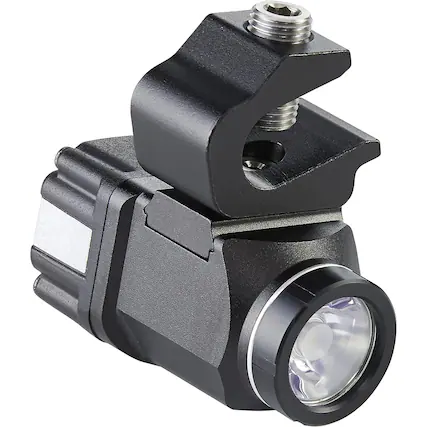 Front. Streamlight - Streamlight Vantage II 350 Lumen Helmet Mount Flashlight,Black - Black.