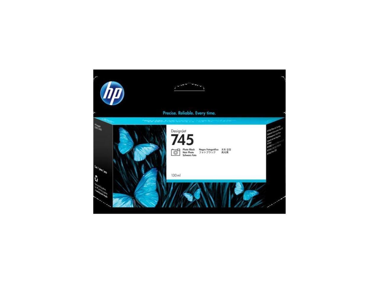 hp Precise. Reliable. Every time.  
DesignJet 745  
Photo Black  
Negro Fotográfico  
Schwarz Foto  
130 ml