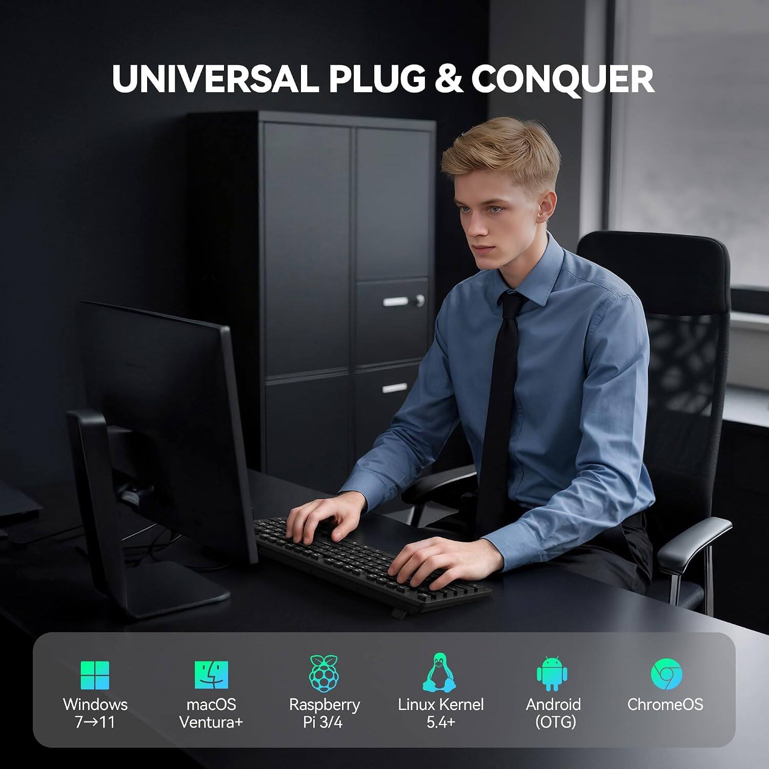 UNIVERSAL PLUG & CONQUER

Windows 7→11
macOS Ventura+
Raspberry Pi 3/4
Linux Kernel 5.4+
Android (OTG)
ChromeOS