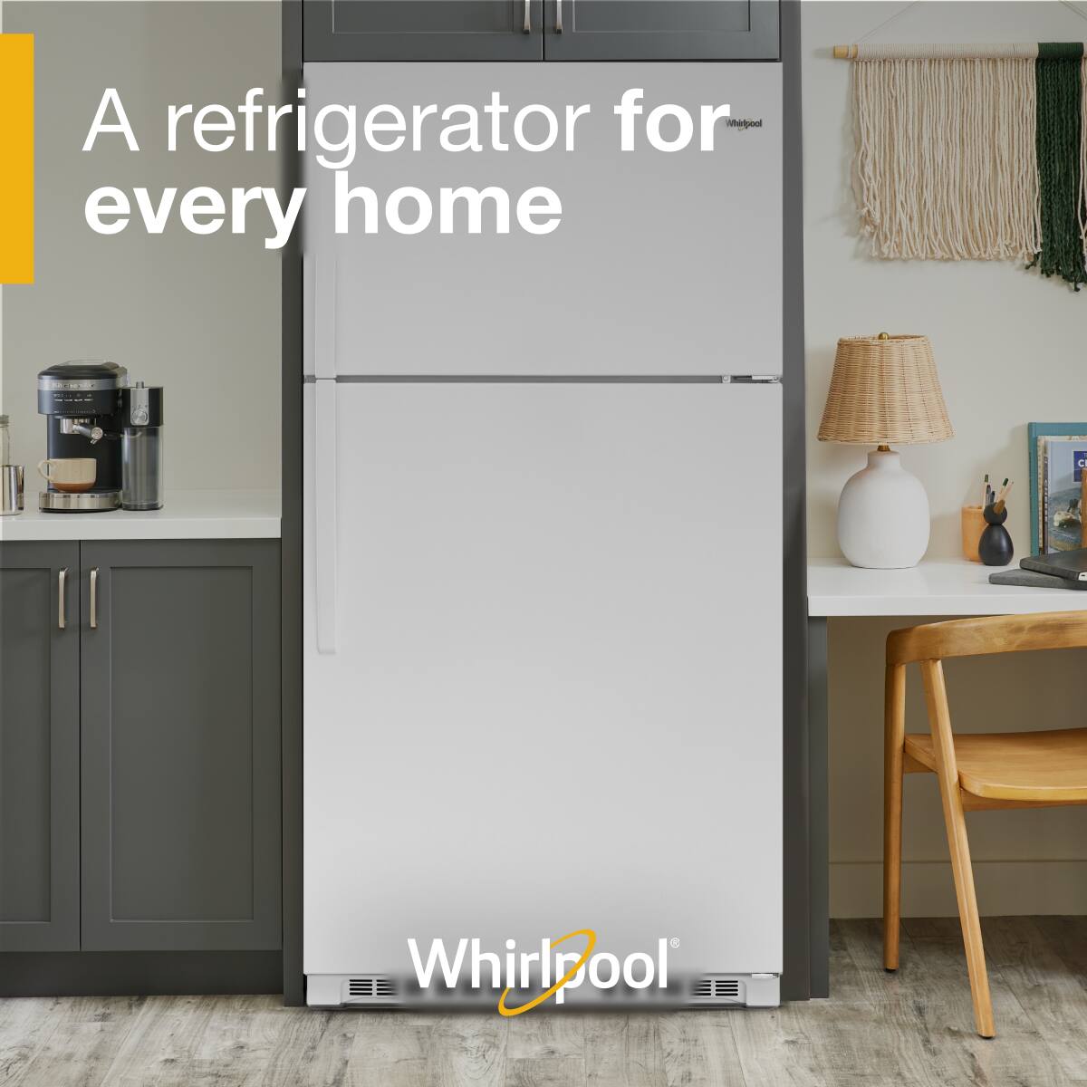 A refrigerator for every home  
Whirlpool