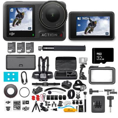 DJI Osmo Action 4 Camera Adventure Combo WaterProof Action DJI Osmo Action 4 Camera Adventure Combo WaterProof Action
